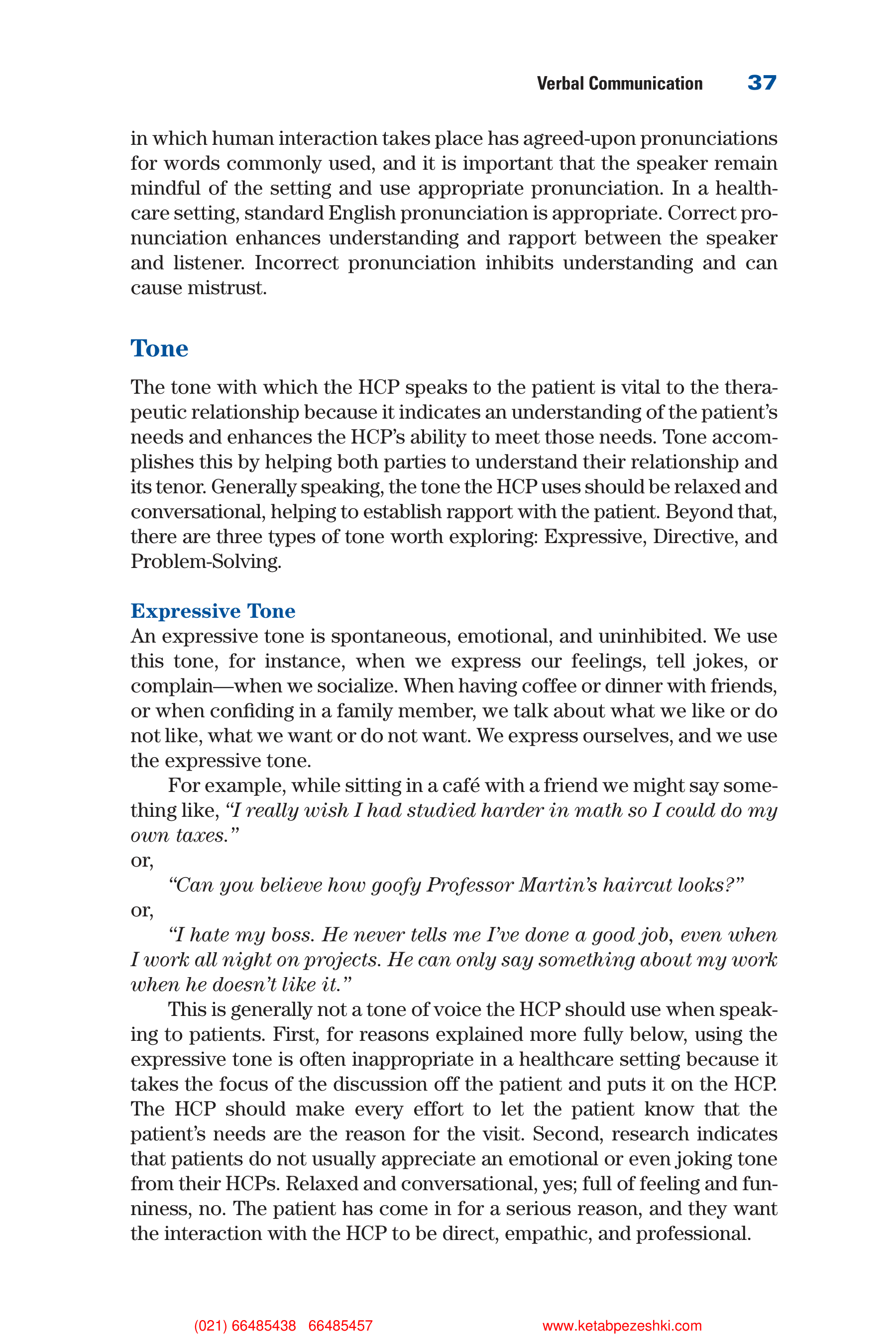 Communication Skills for Health Care Professionals — page 52
