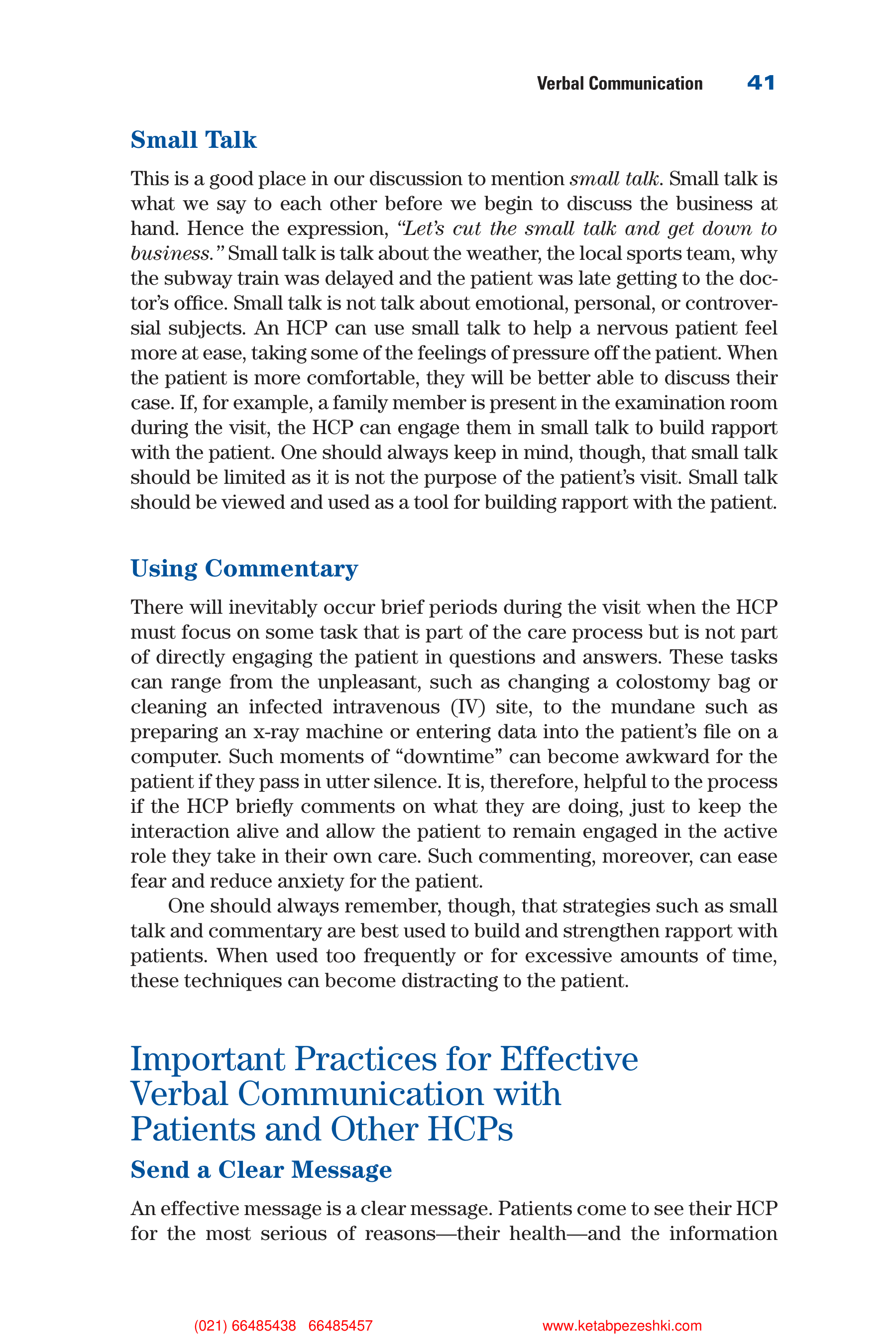 Communication Skills for Health Care Professionals — page 56