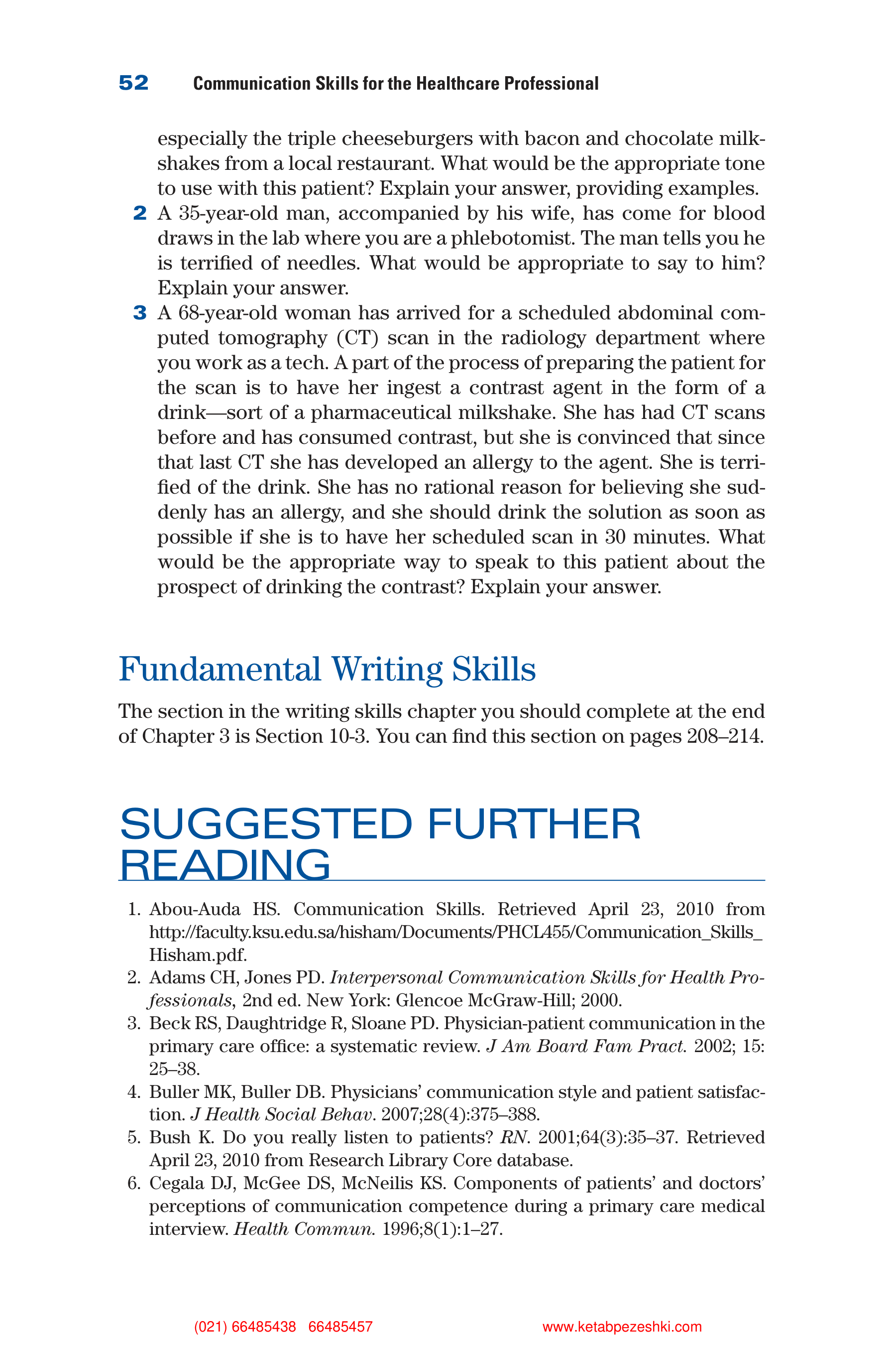 Communication Skills for Health Care Professionals — page 67