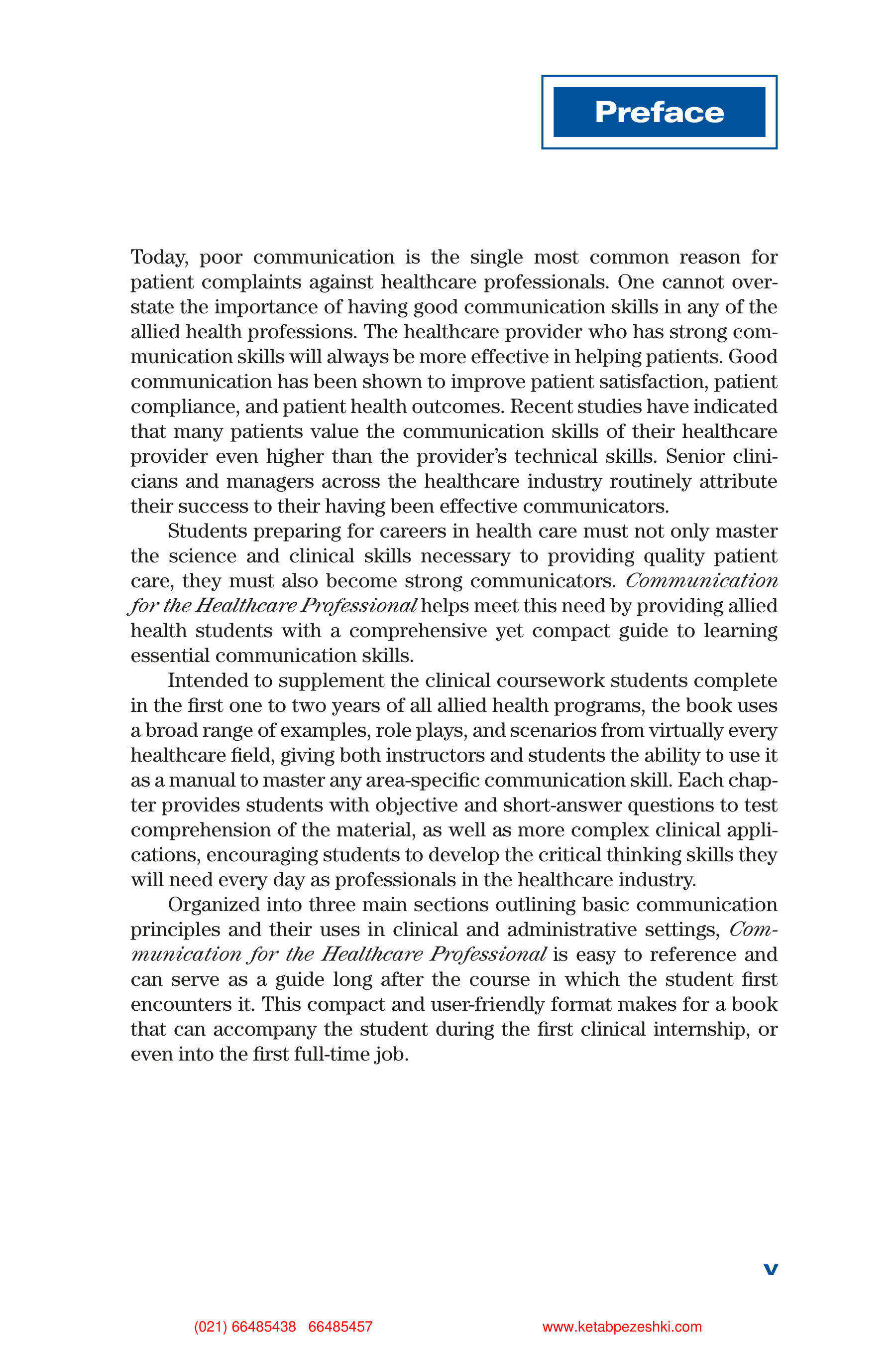 Communication Skills for Health Care Professionals — page 8