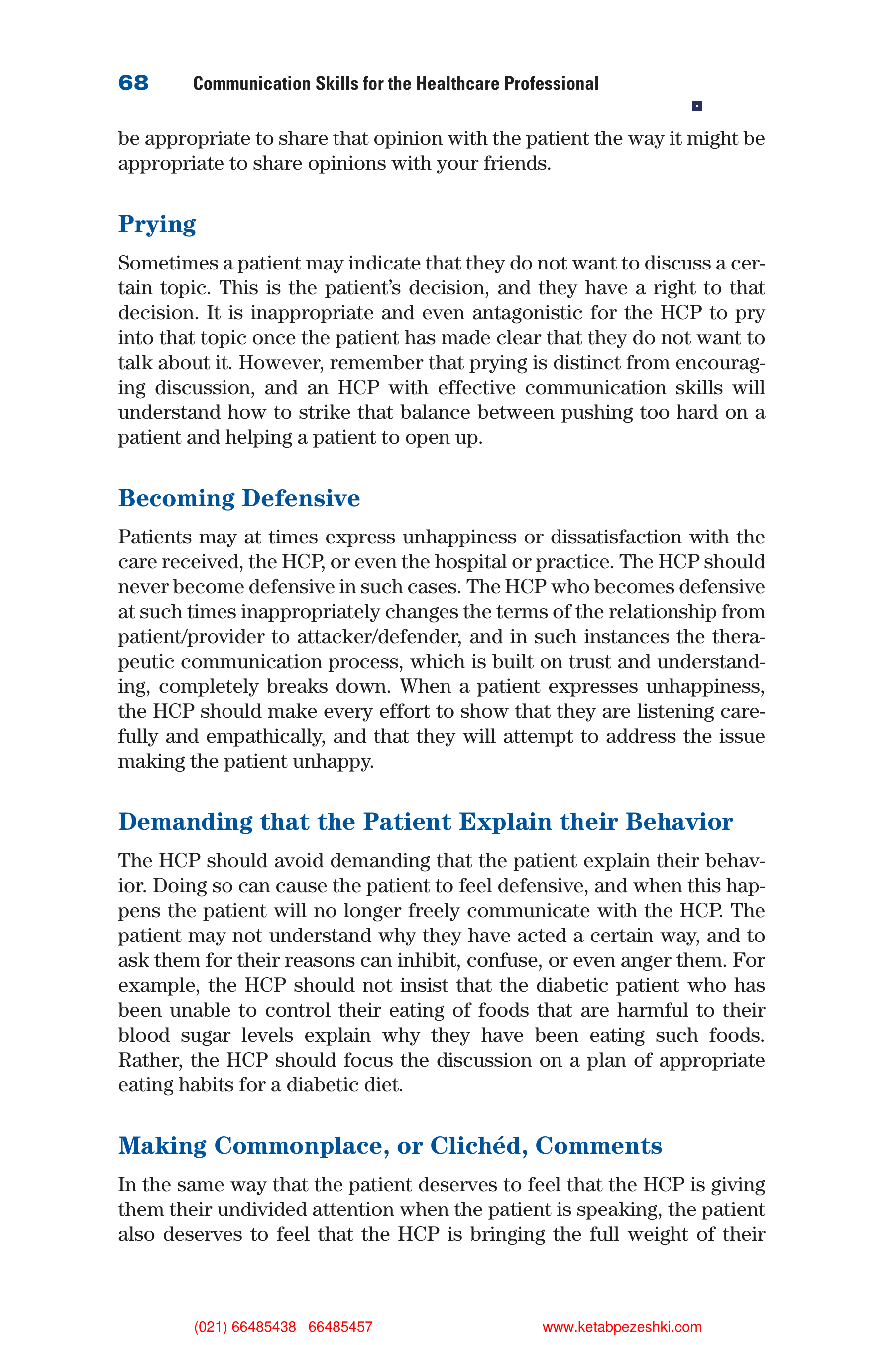 Communication Skills for Health Care Professionals — page 83
