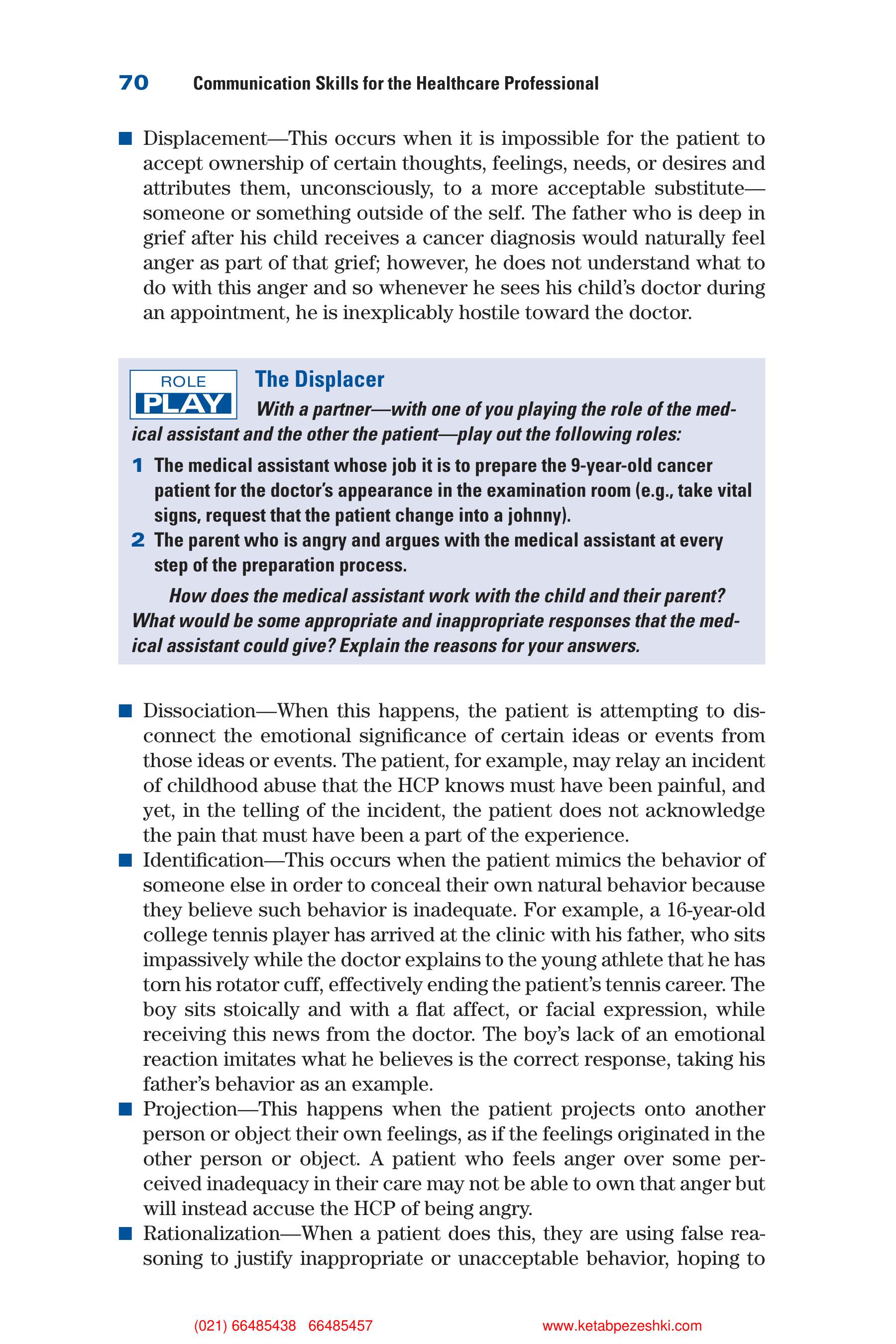 Communication Skills for Health Care Professionals — page 85