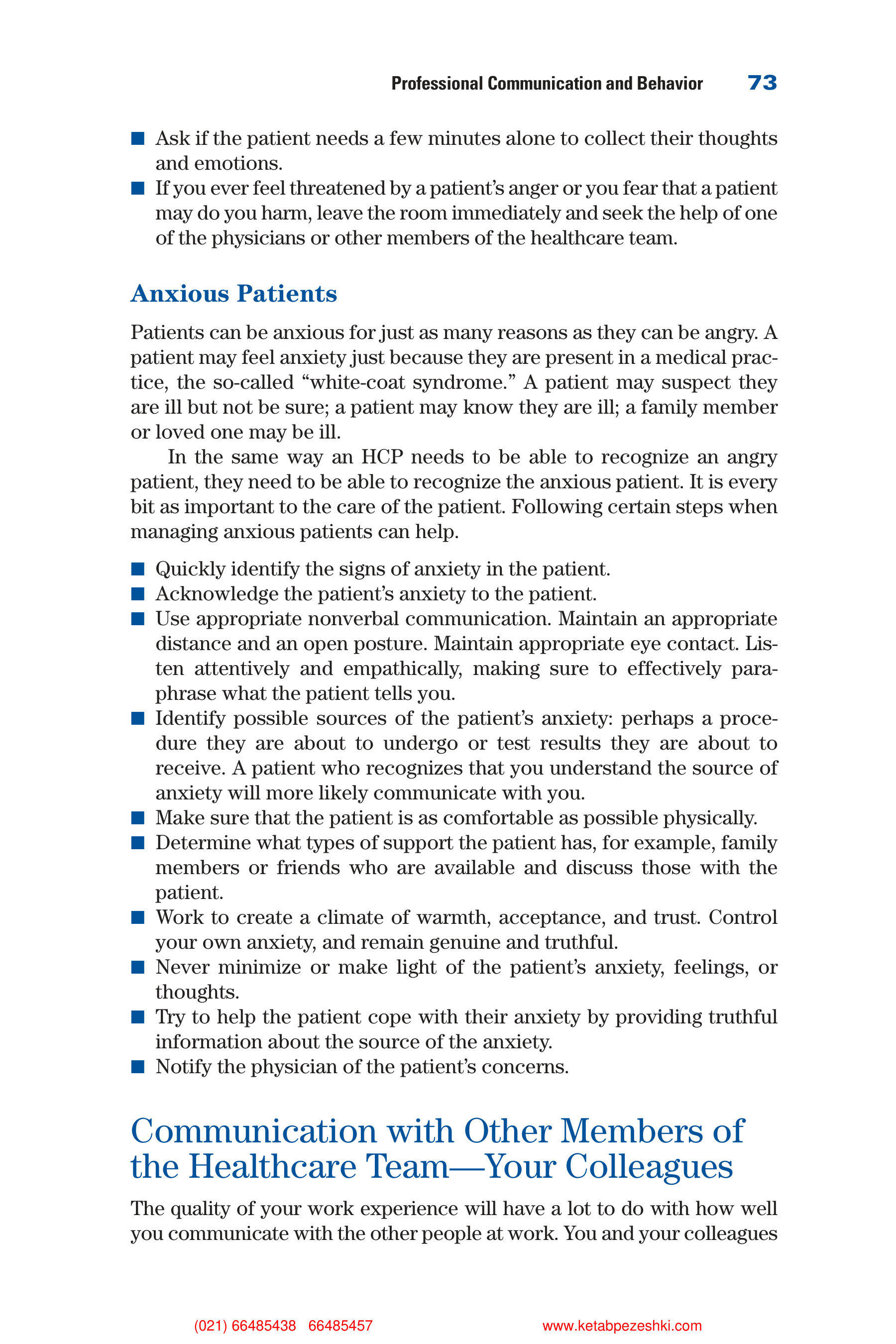 Communication Skills for Health Care Professionals — page 88
