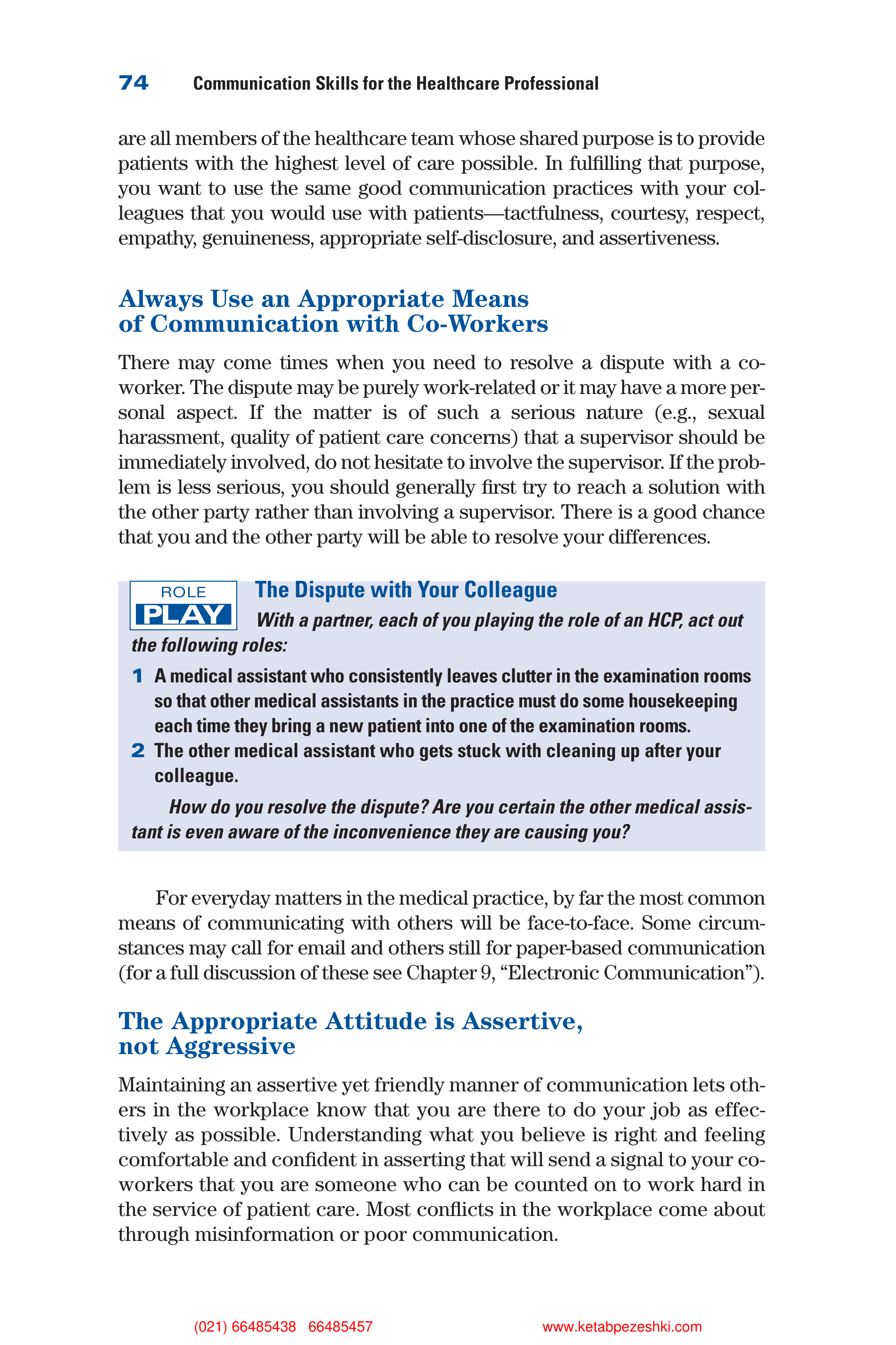 Communication Skills for Health Care Professionals — page 89