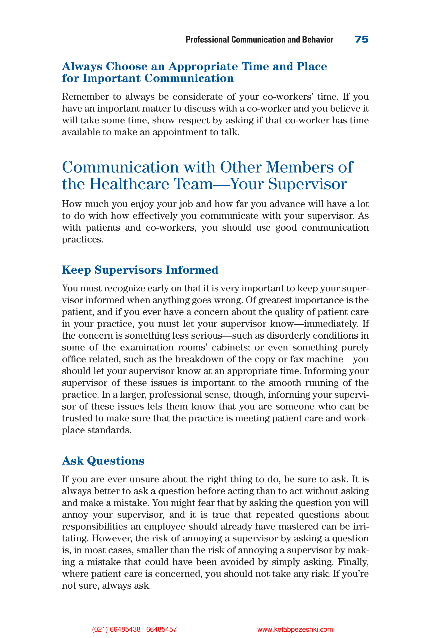 Communication Skills for Health Care Professionals — page 90
