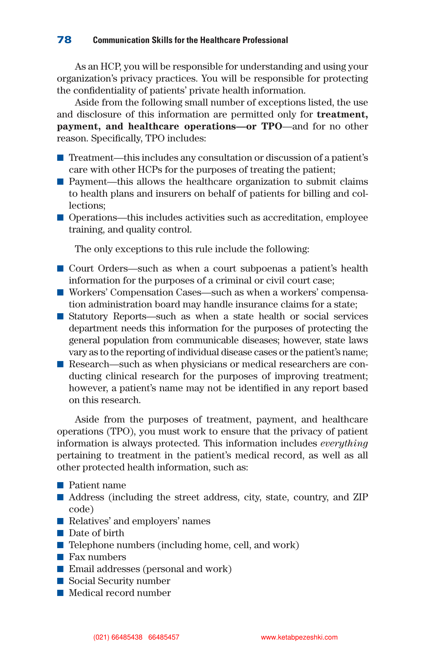 Communication Skills for Health Care Professionals — page 93