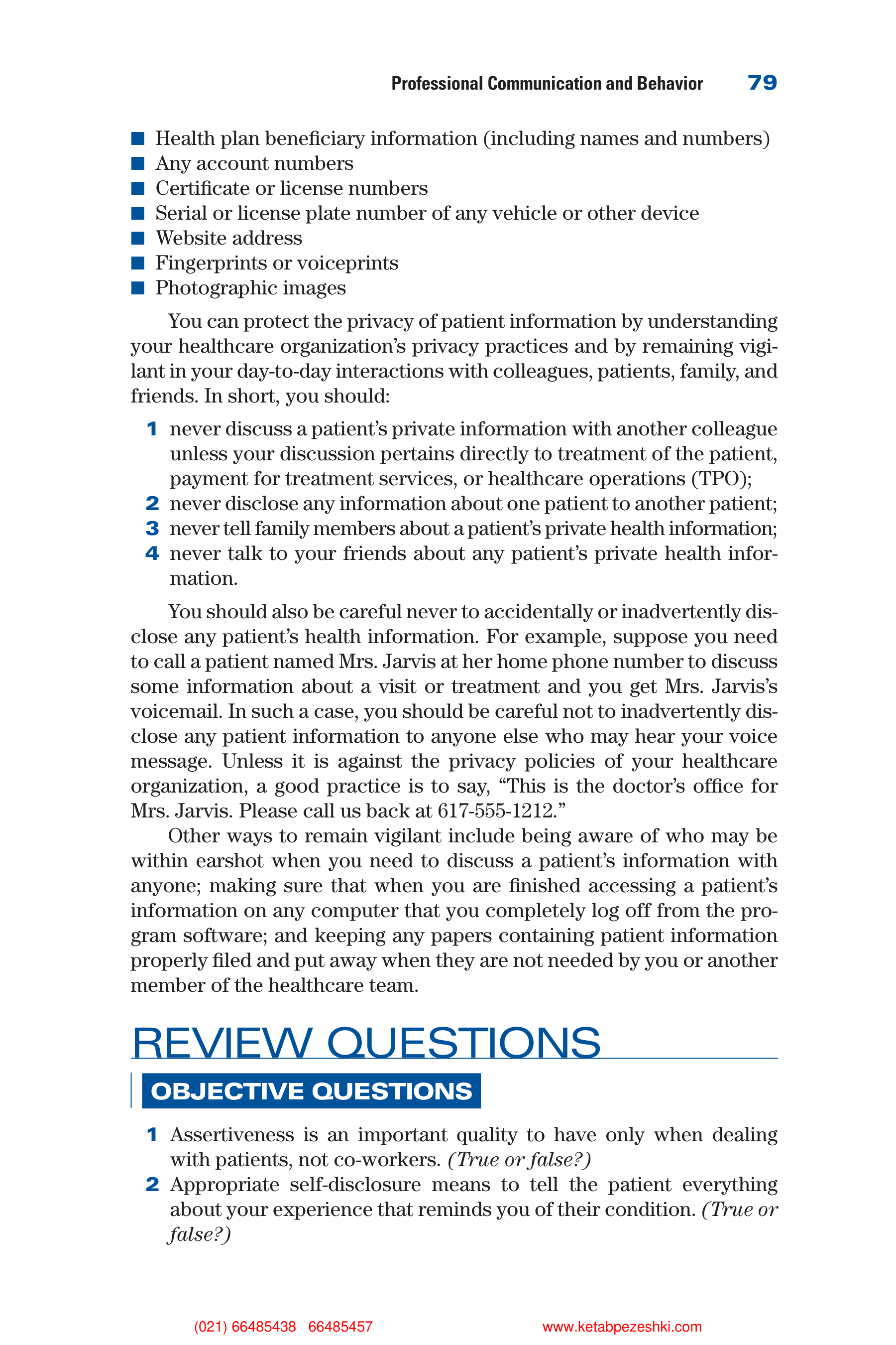Communication Skills for Health Care Professionals — page 94