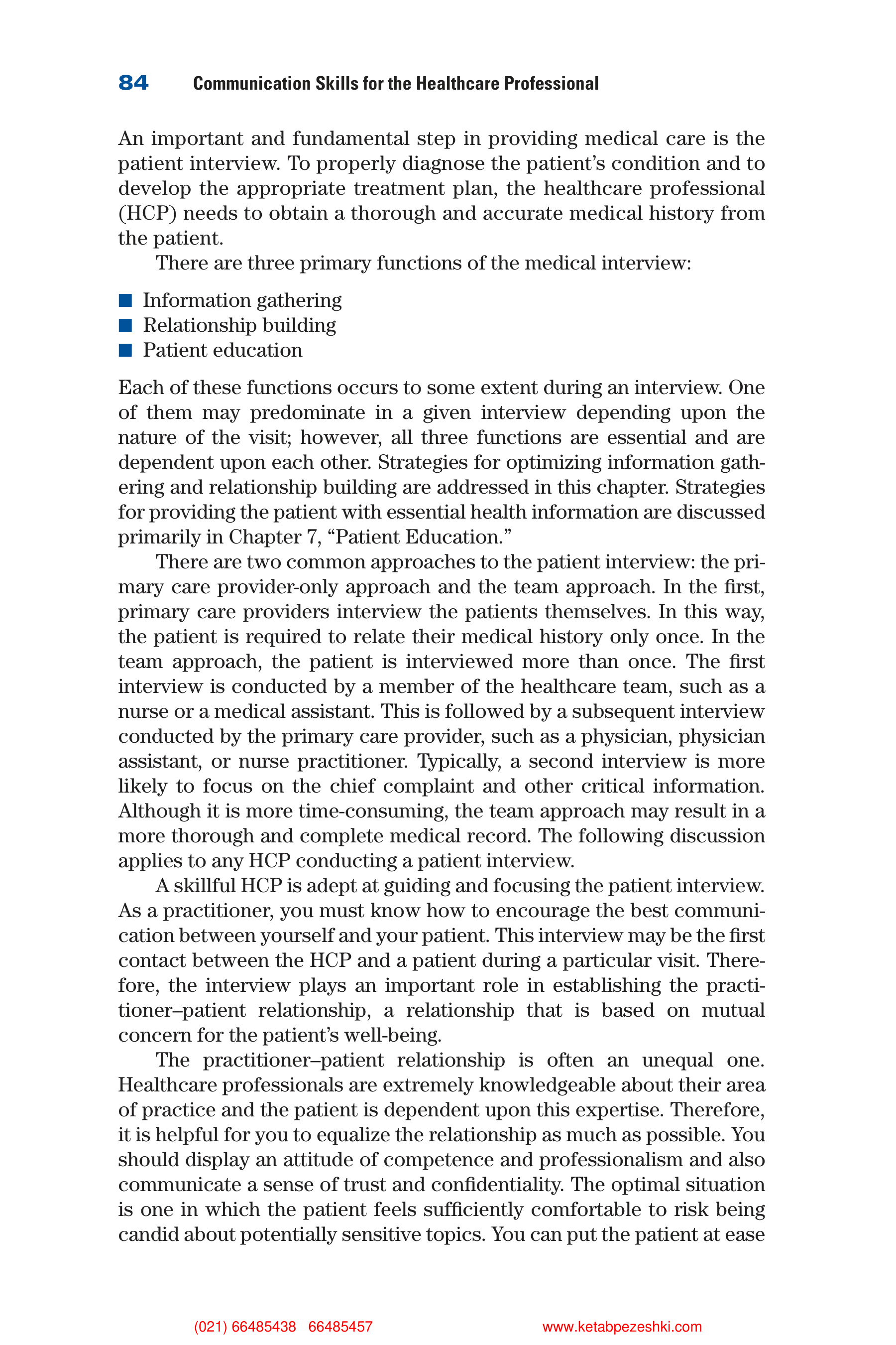 Communication Skills for Health Care Professionals — page 99