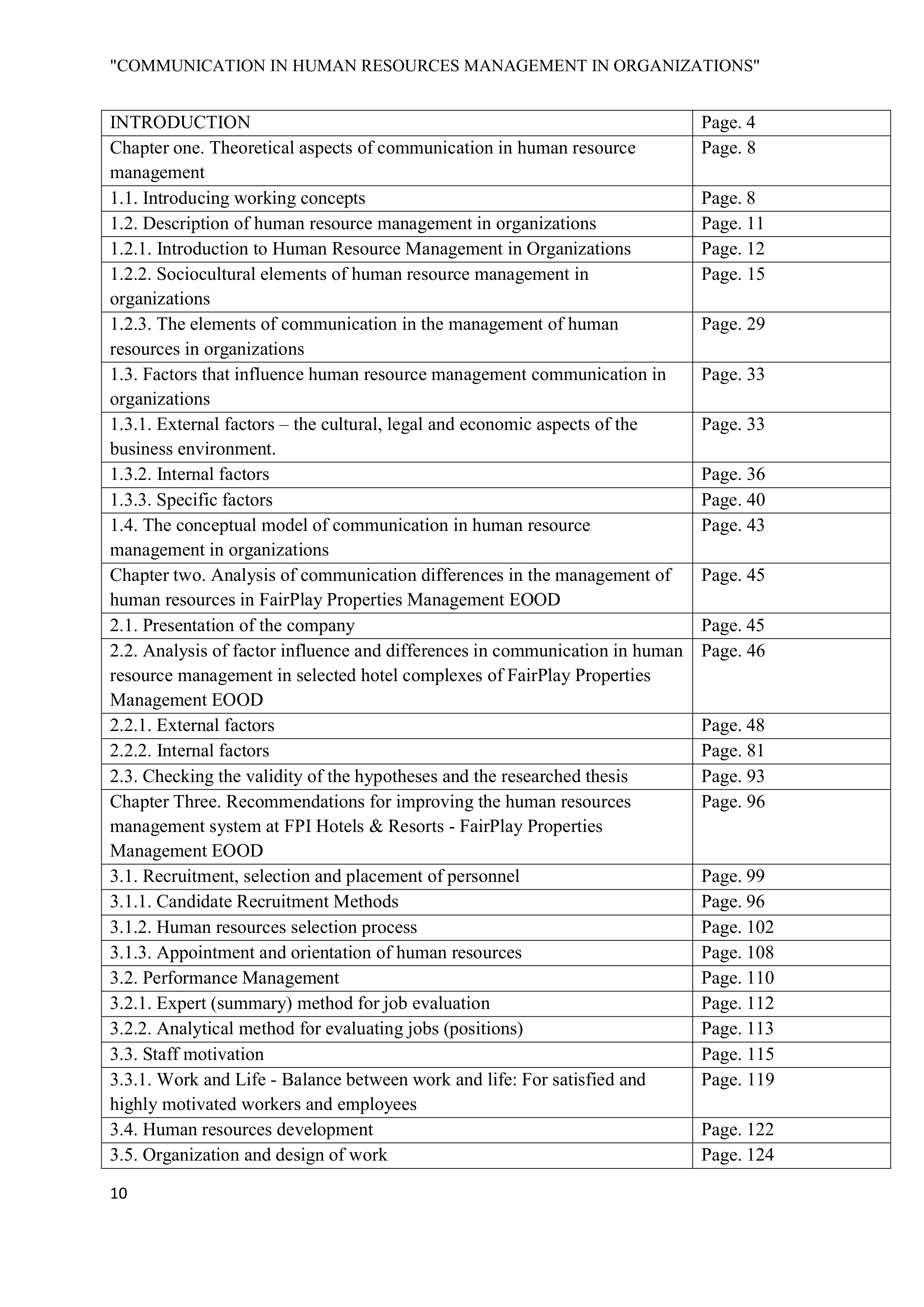 Communication Skills for Human Resource Management — page 10