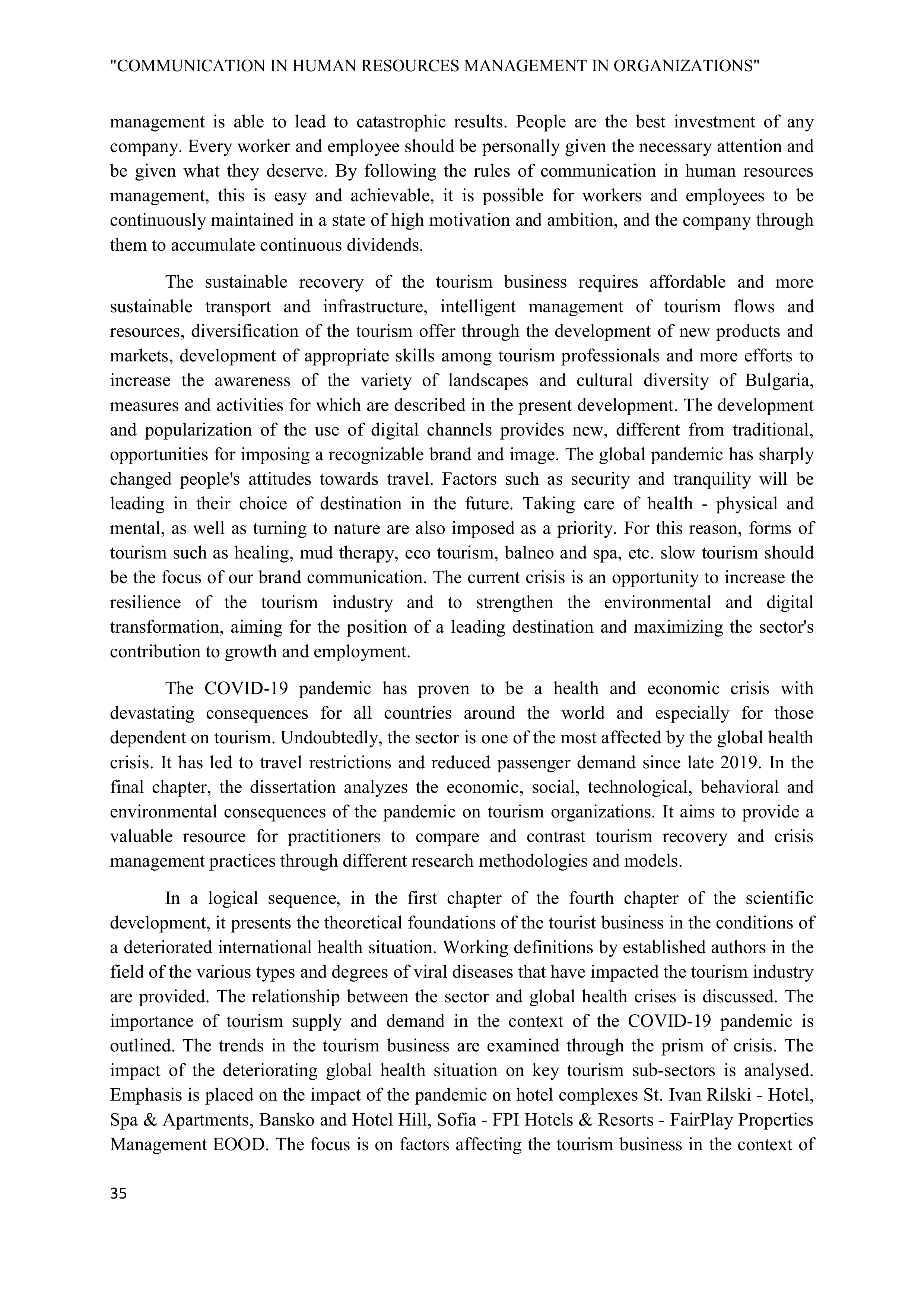 Communication Skills for Human Resource Management — page 35