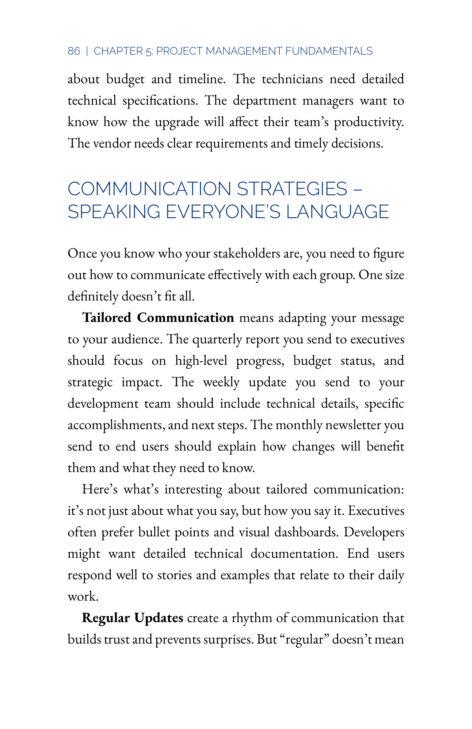Communication Skills for IT Professionals — page 104