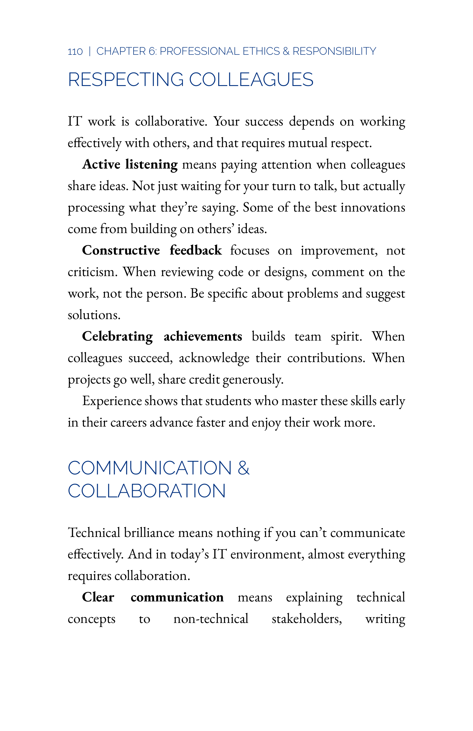 Communication Skills for IT Professionals — page 128