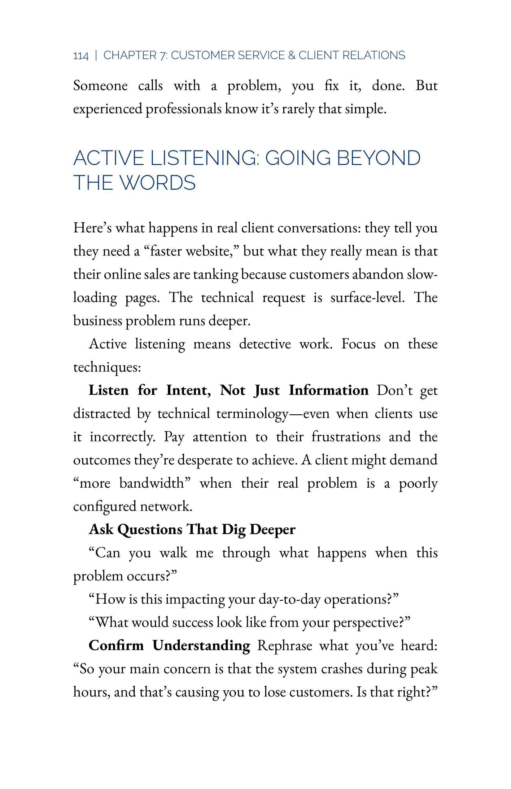 Communication Skills for IT Professionals — page 132