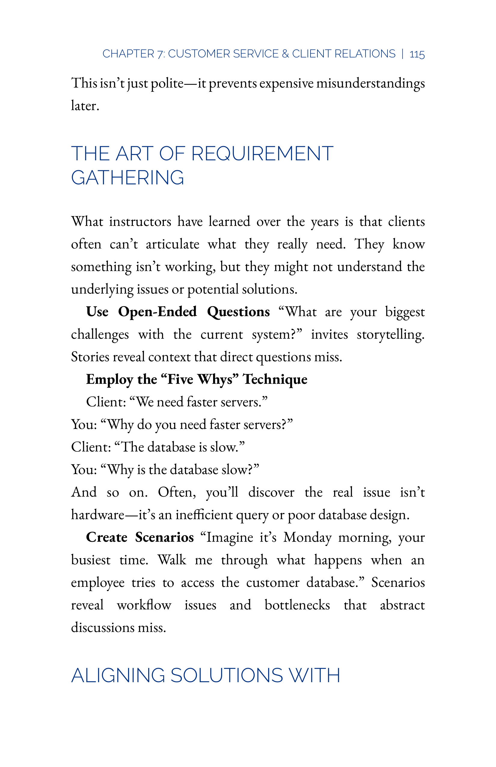 Communication Skills for IT Professionals — page 133