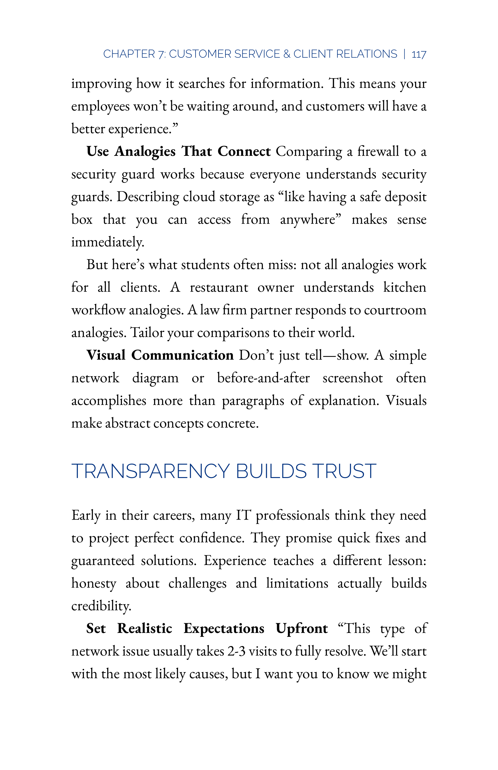 Communication Skills for IT Professionals — page 135