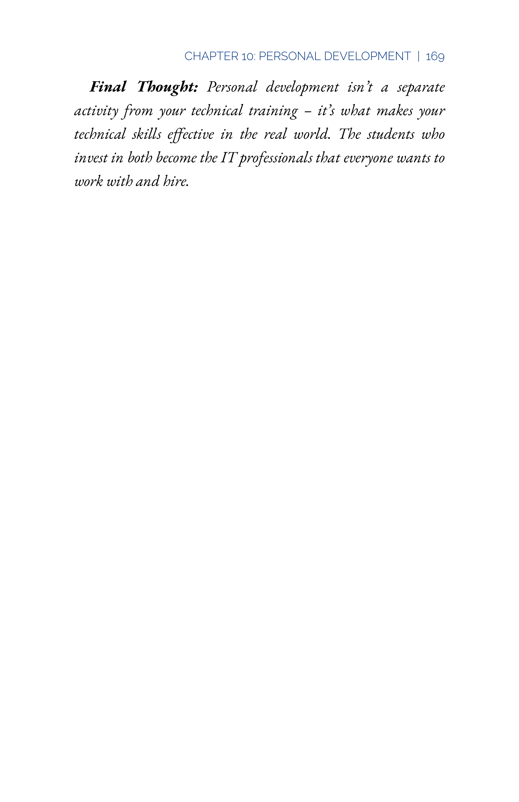 Communication Skills for IT Professionals — page 187