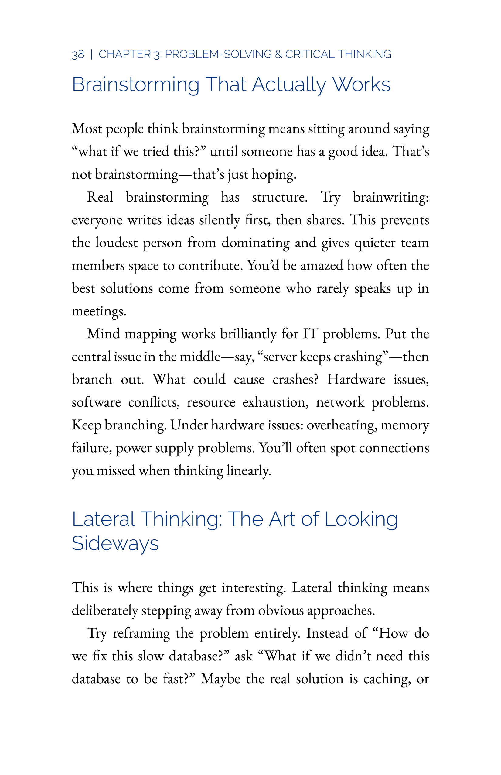 Communication Skills for IT Professionals — page 56