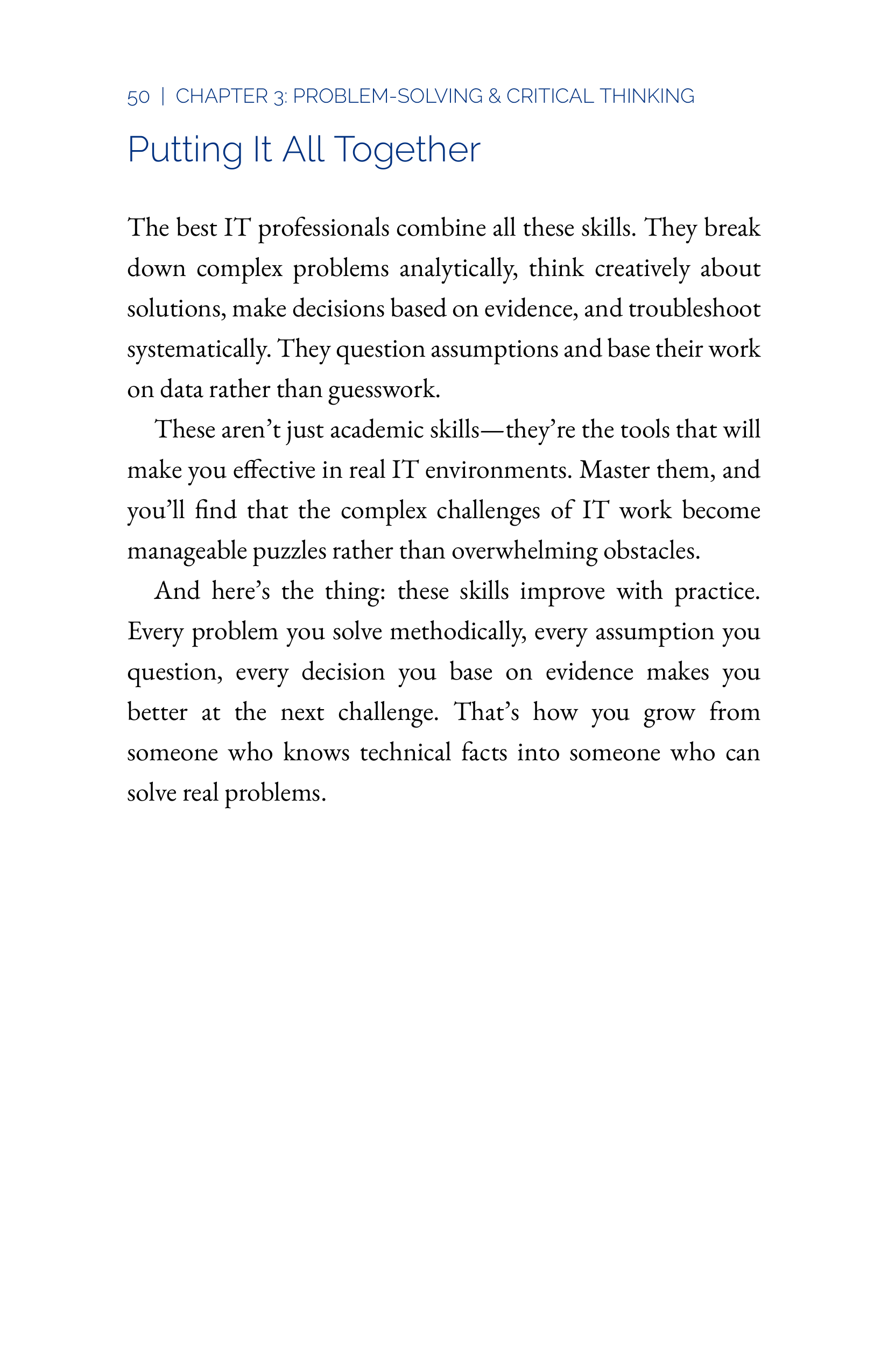 Communication Skills for IT Professionals — page 68