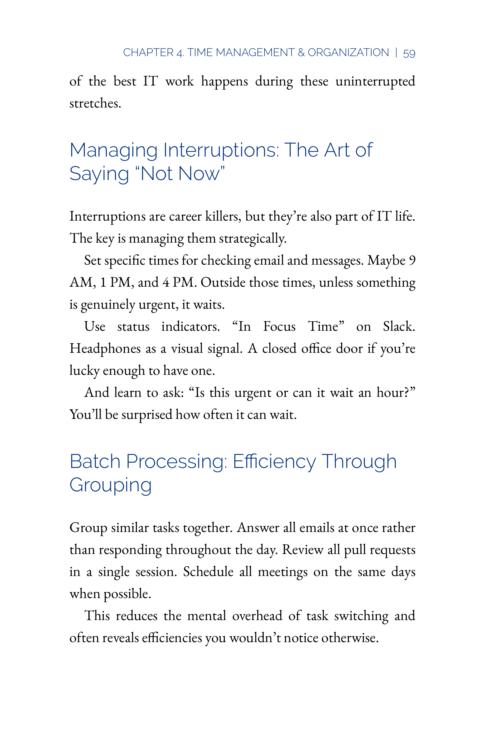 Communication Skills for IT Professionals — page 77