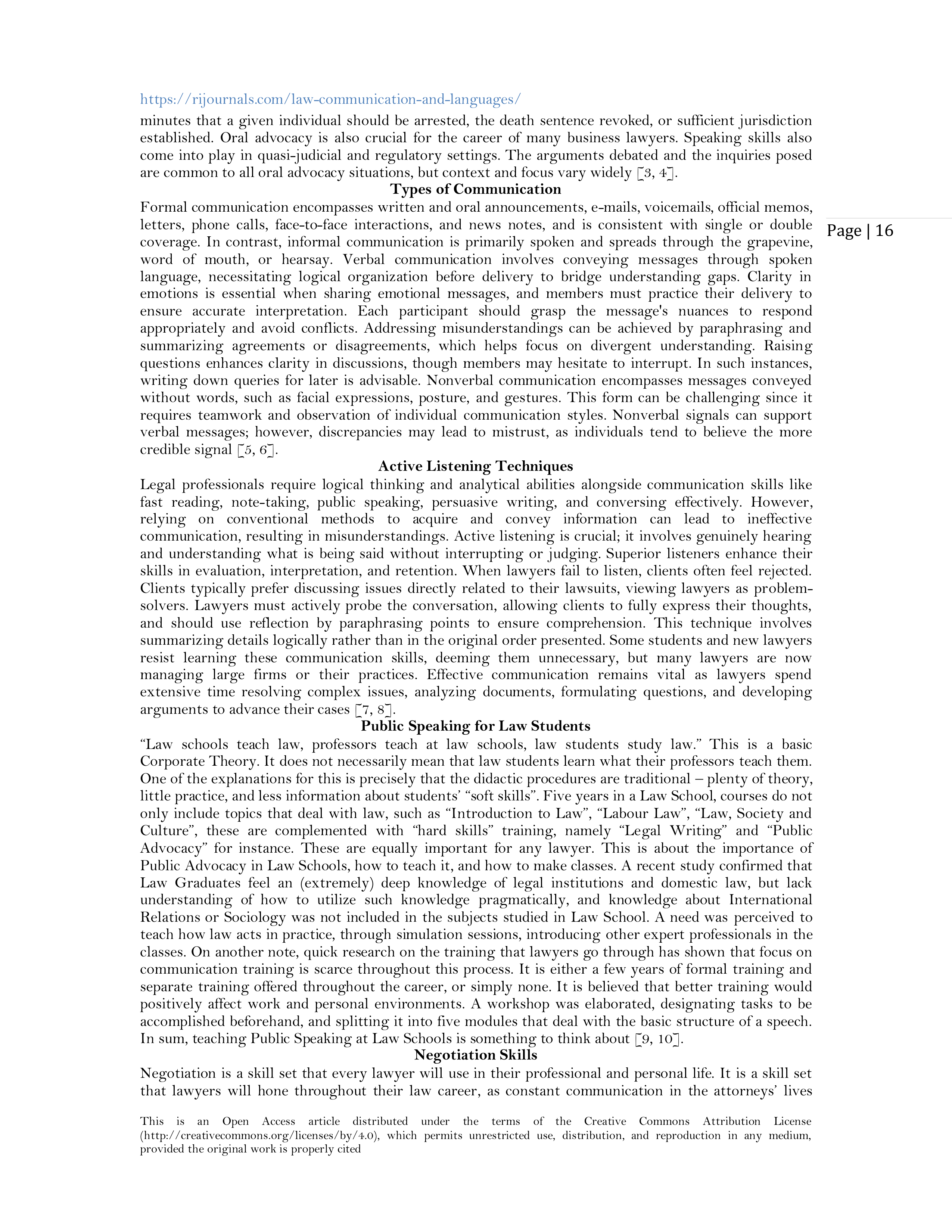 Communication Skills for Law Students — page 2