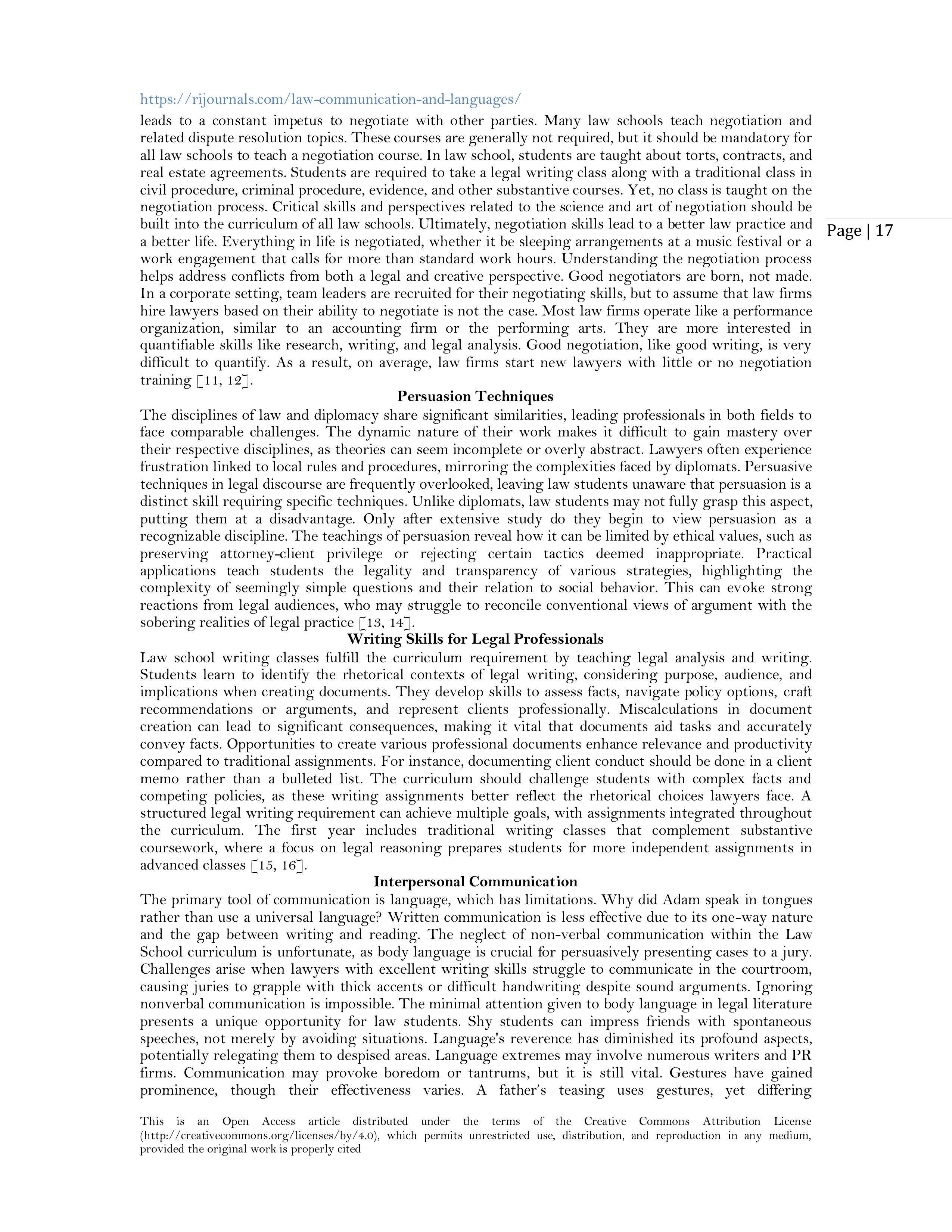 Communication Skills for Law Students — page 3