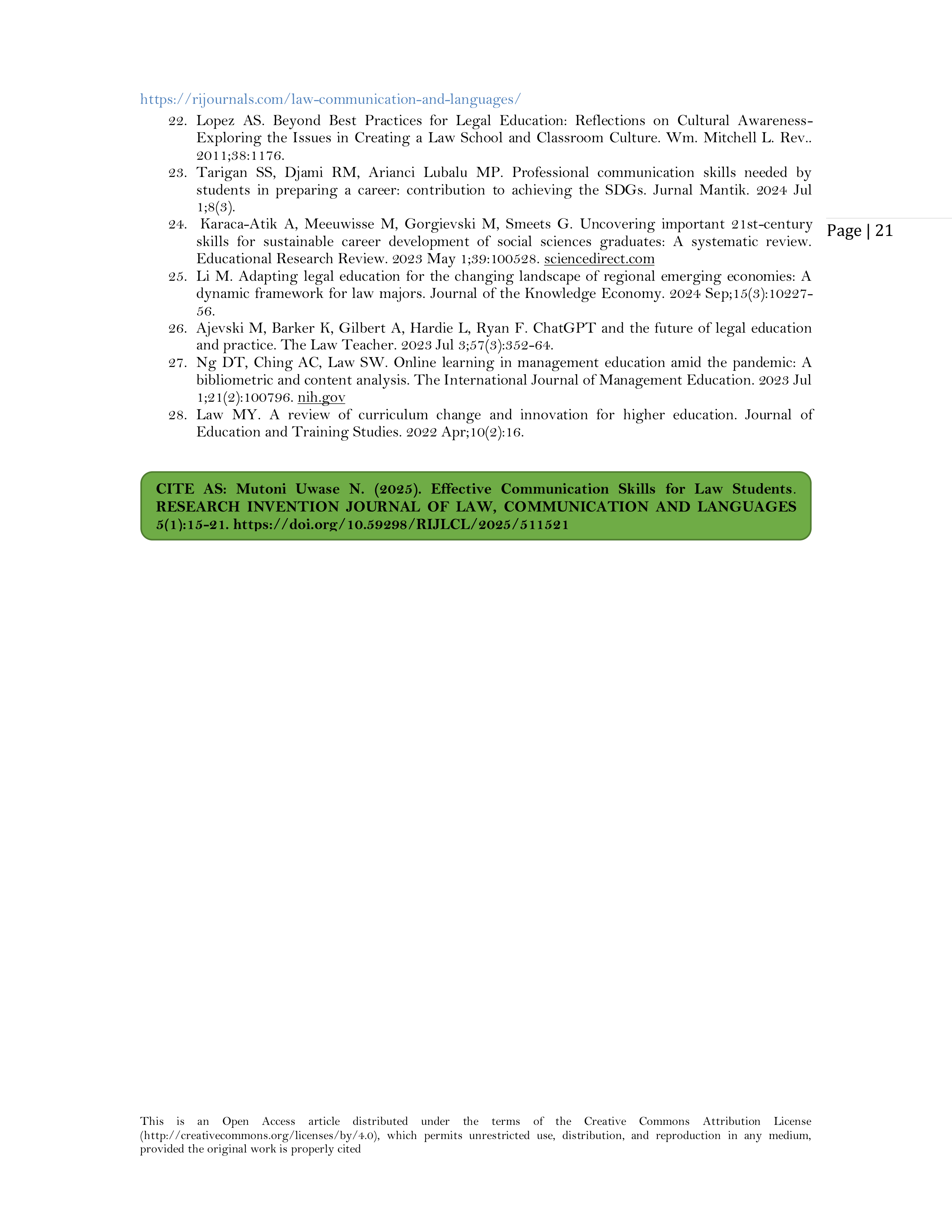Communication Skills for Law Students — page 7