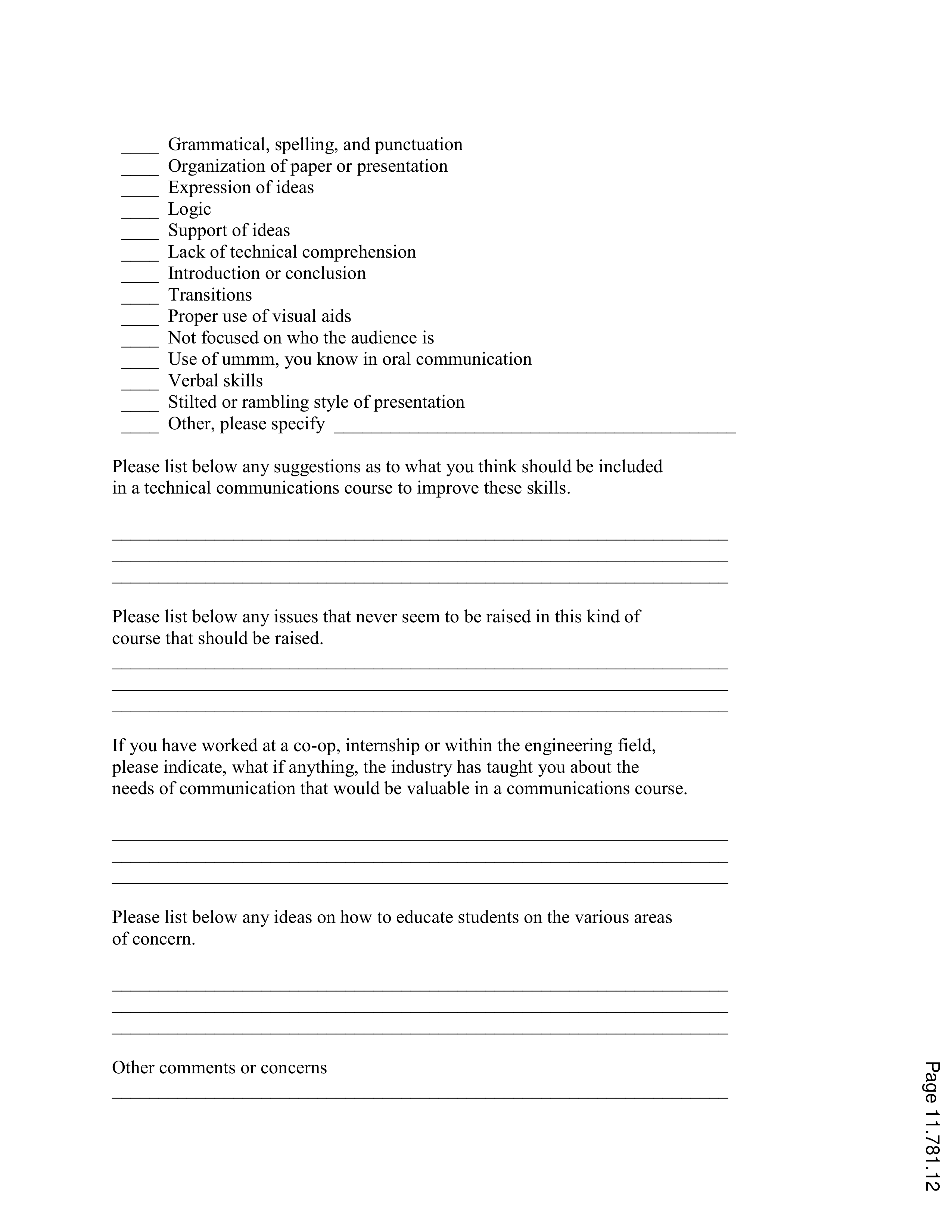 Communication Skills for Mechanical Engineers — page 12