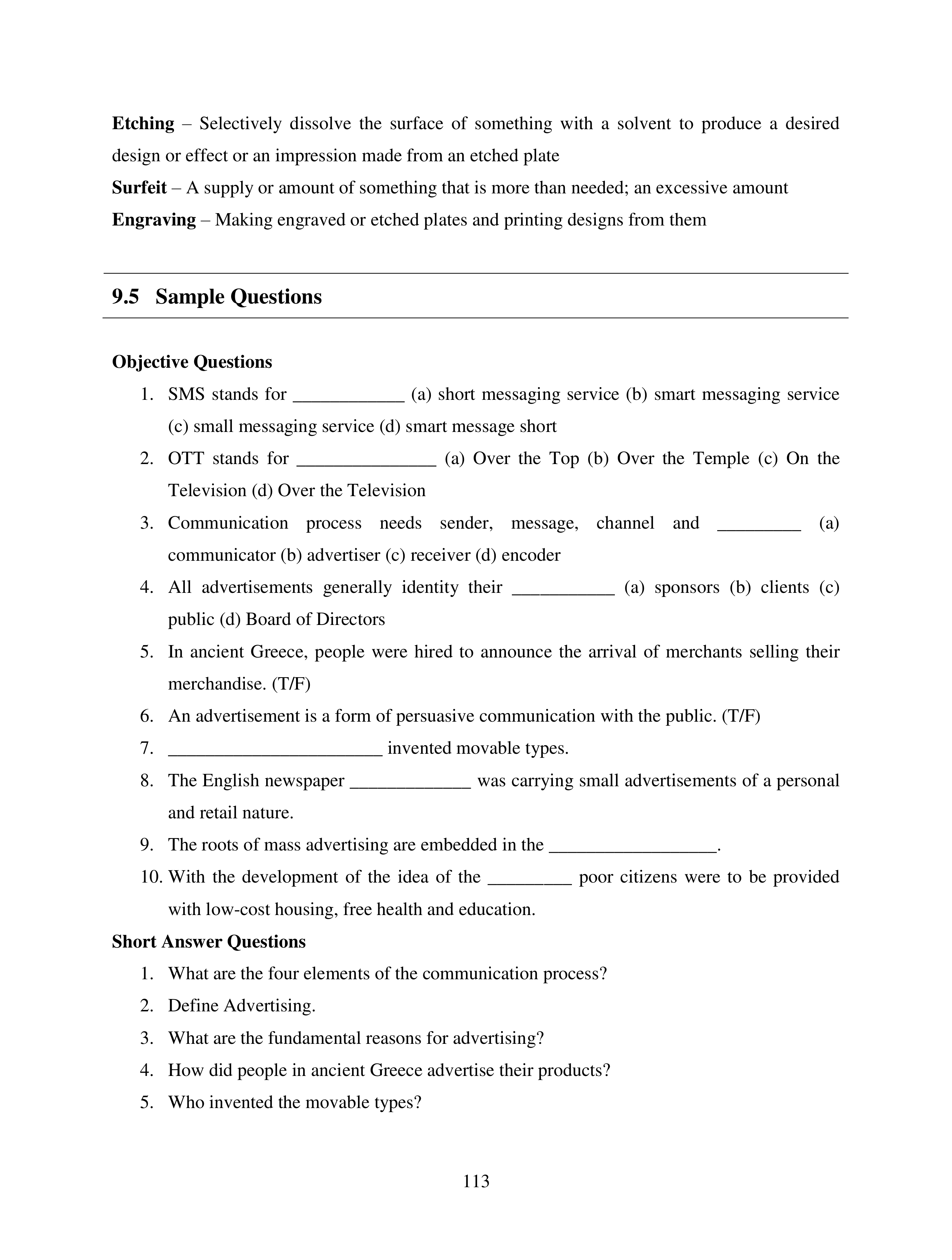 Communication Skills for Media Management — page 113