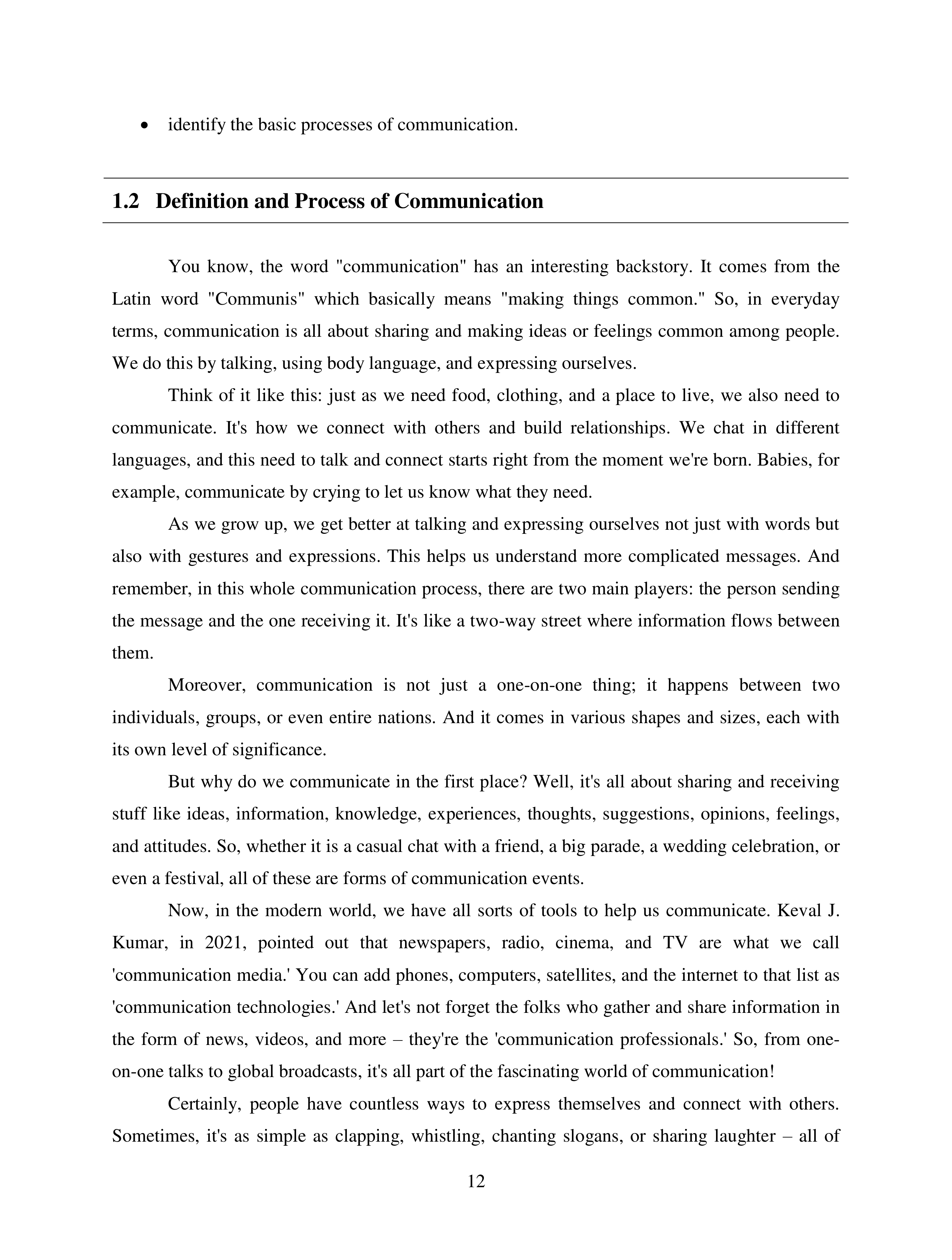 Communication Skills for Media Management — page 12