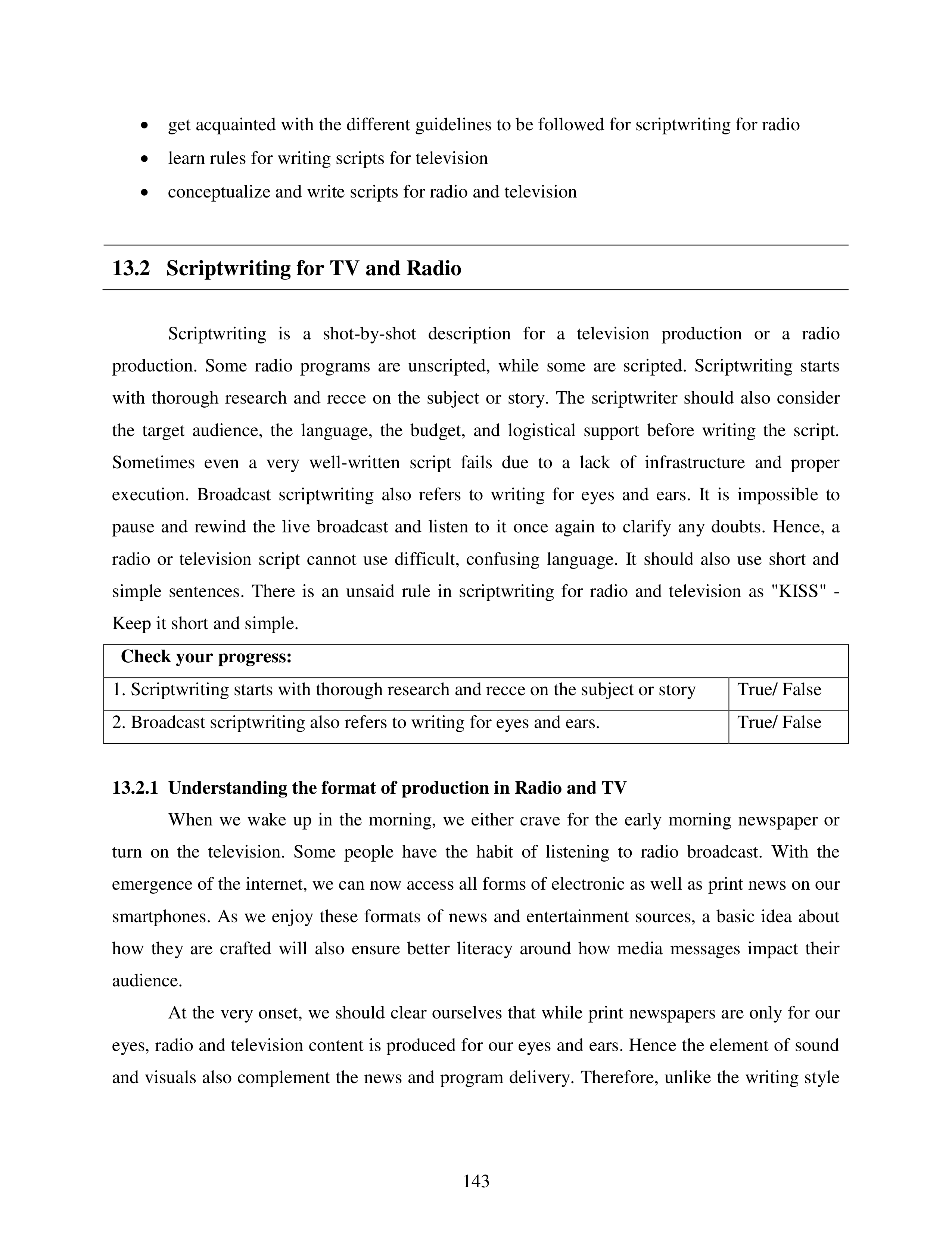 Communication Skills for Media Management — page 143