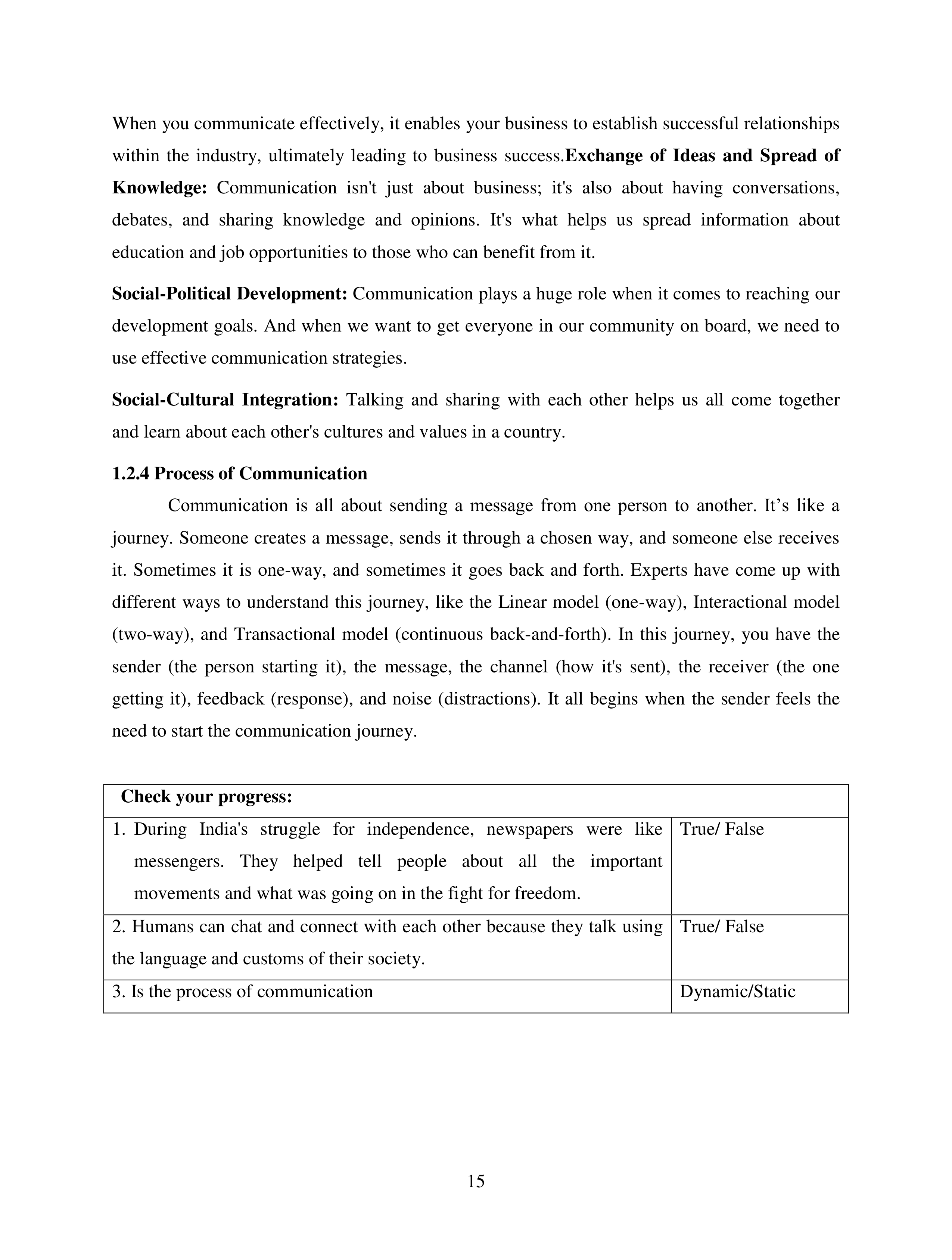 Communication Skills for Media Management — page 15