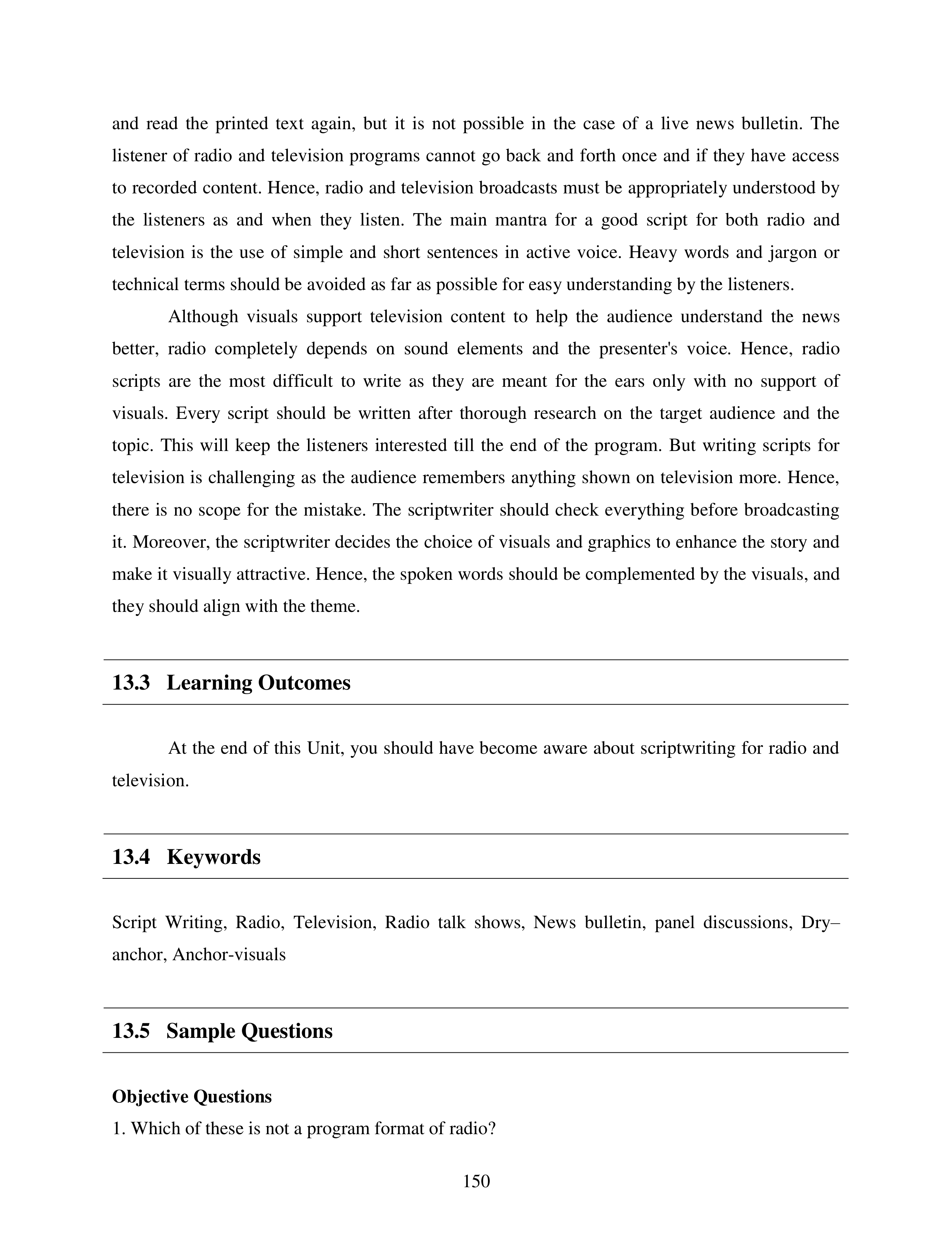Communication Skills for Media Management — page 150