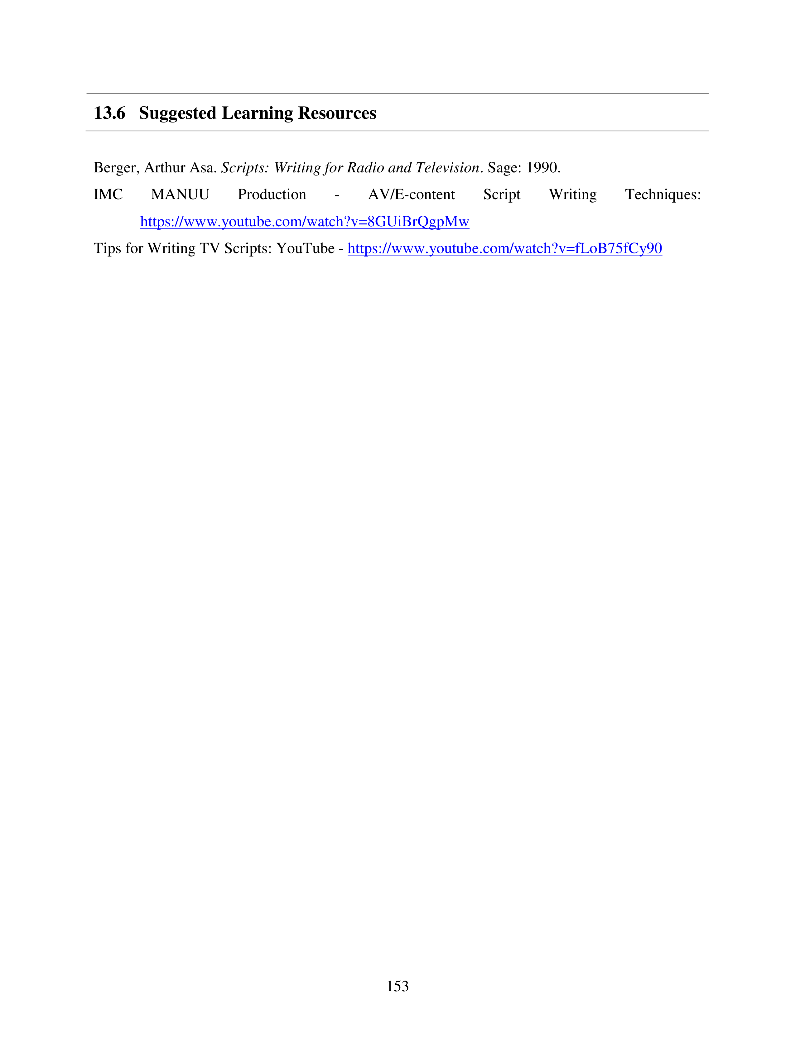 Communication Skills for Media Management — page 153