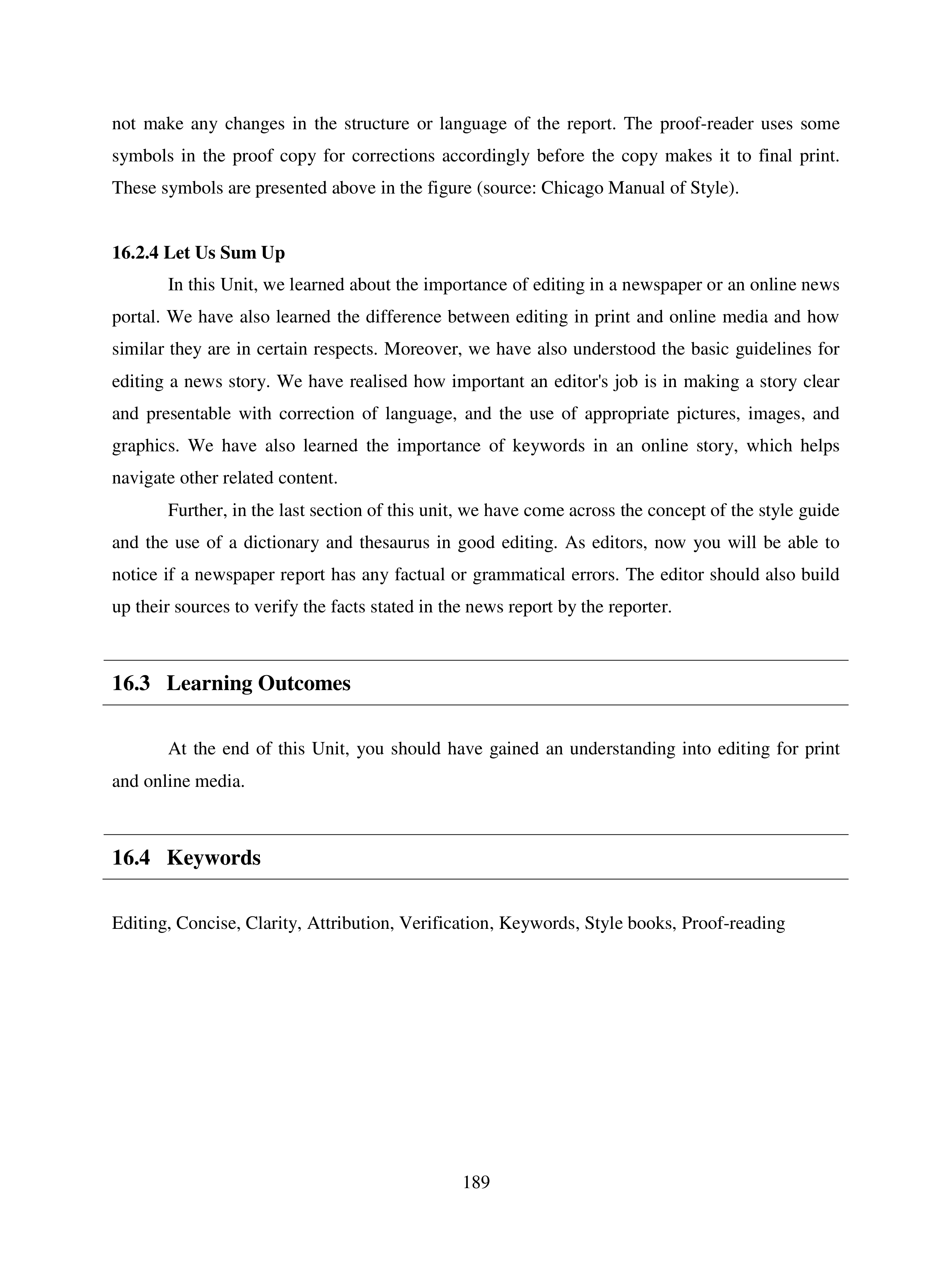Communication Skills for Media Management — page 189