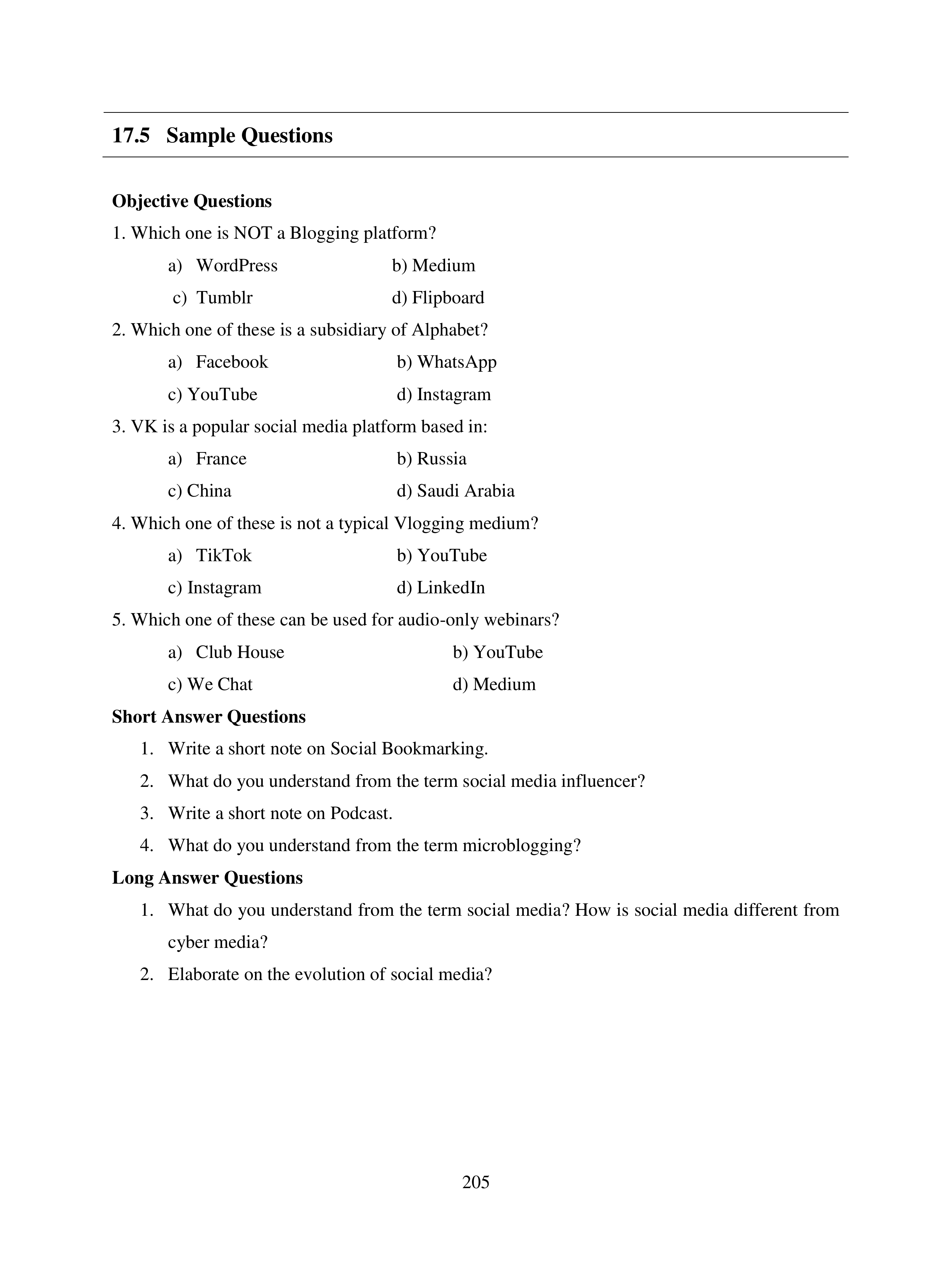 Communication Skills for Media Management — page 205