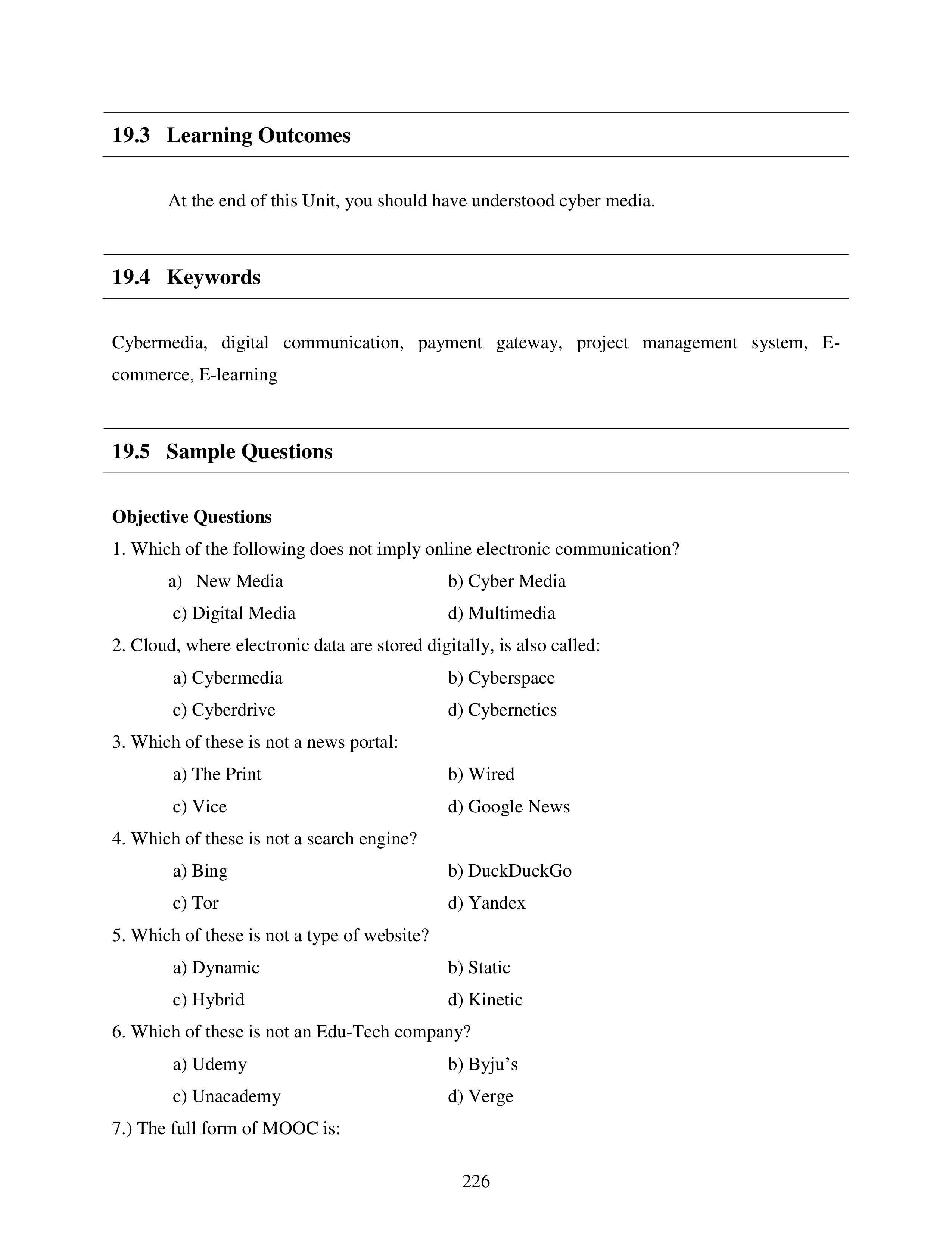 Communication Skills for Media Management — page 226