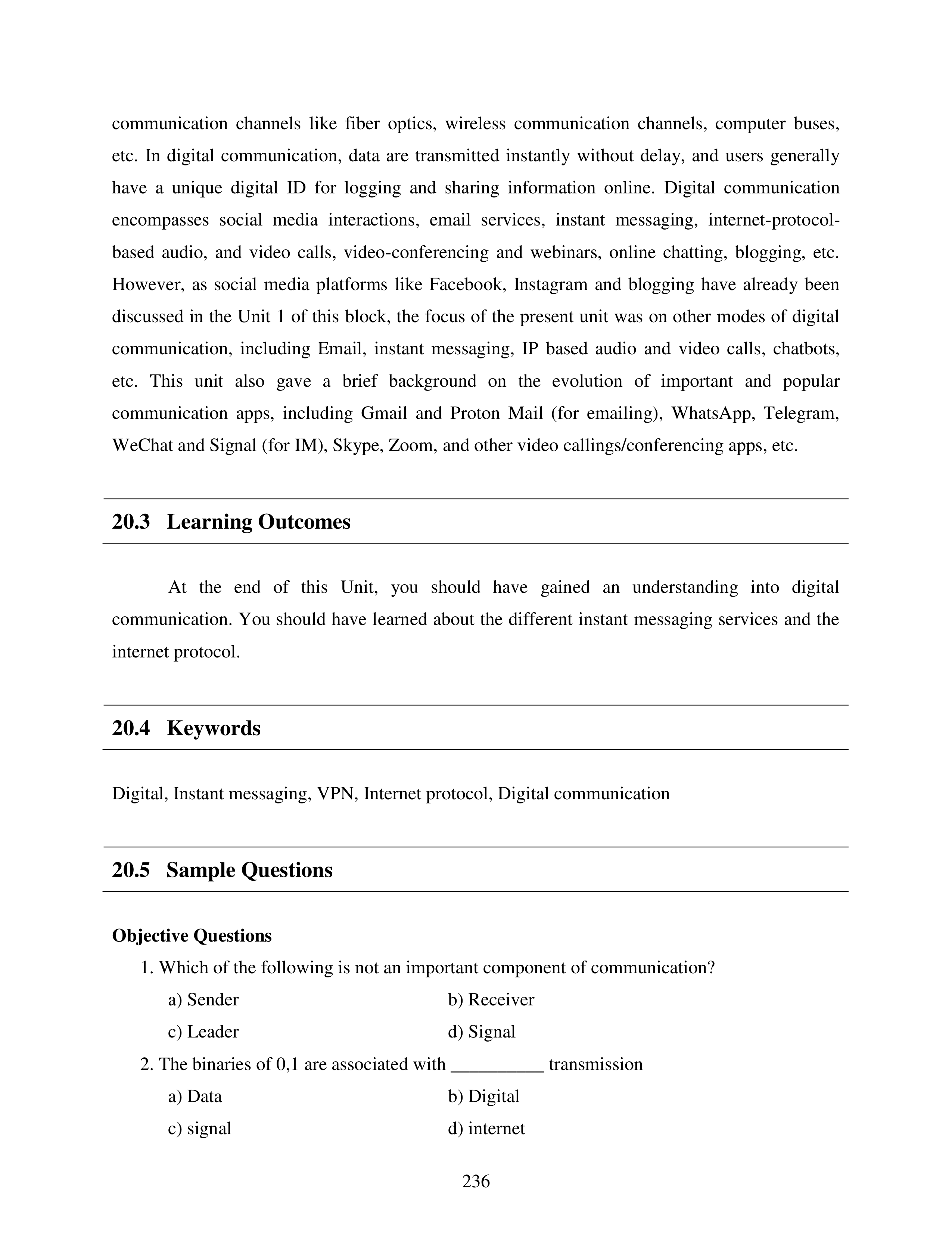 Communication Skills for Media Management — page 236