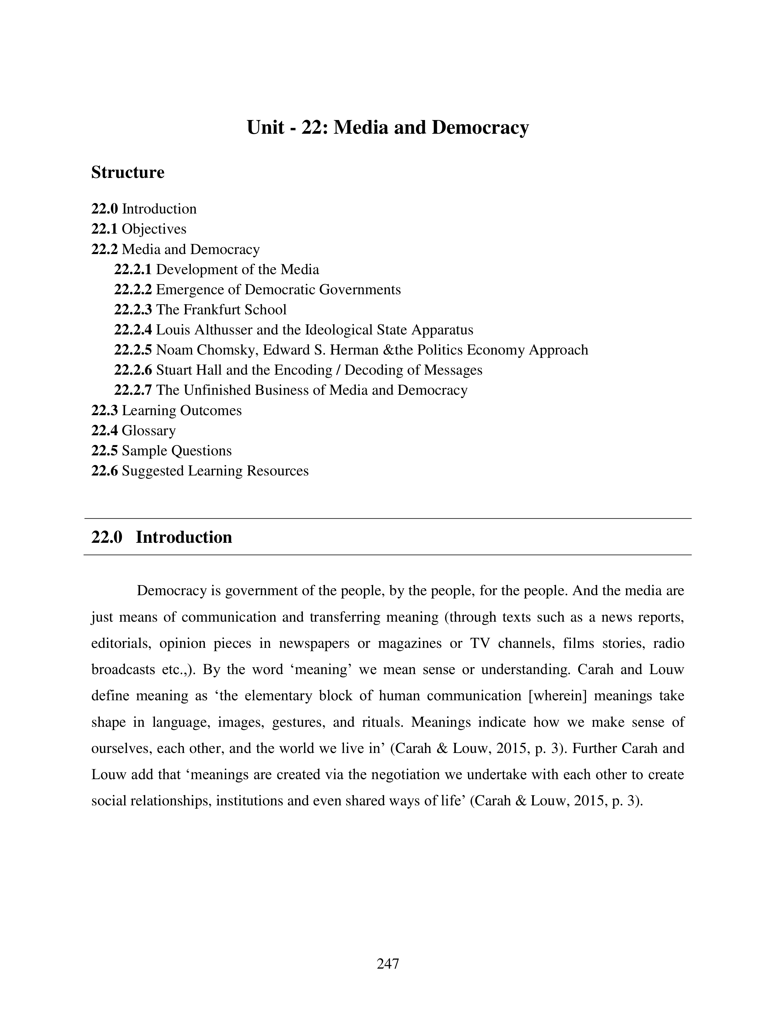 Communication Skills for Media Management — page 247