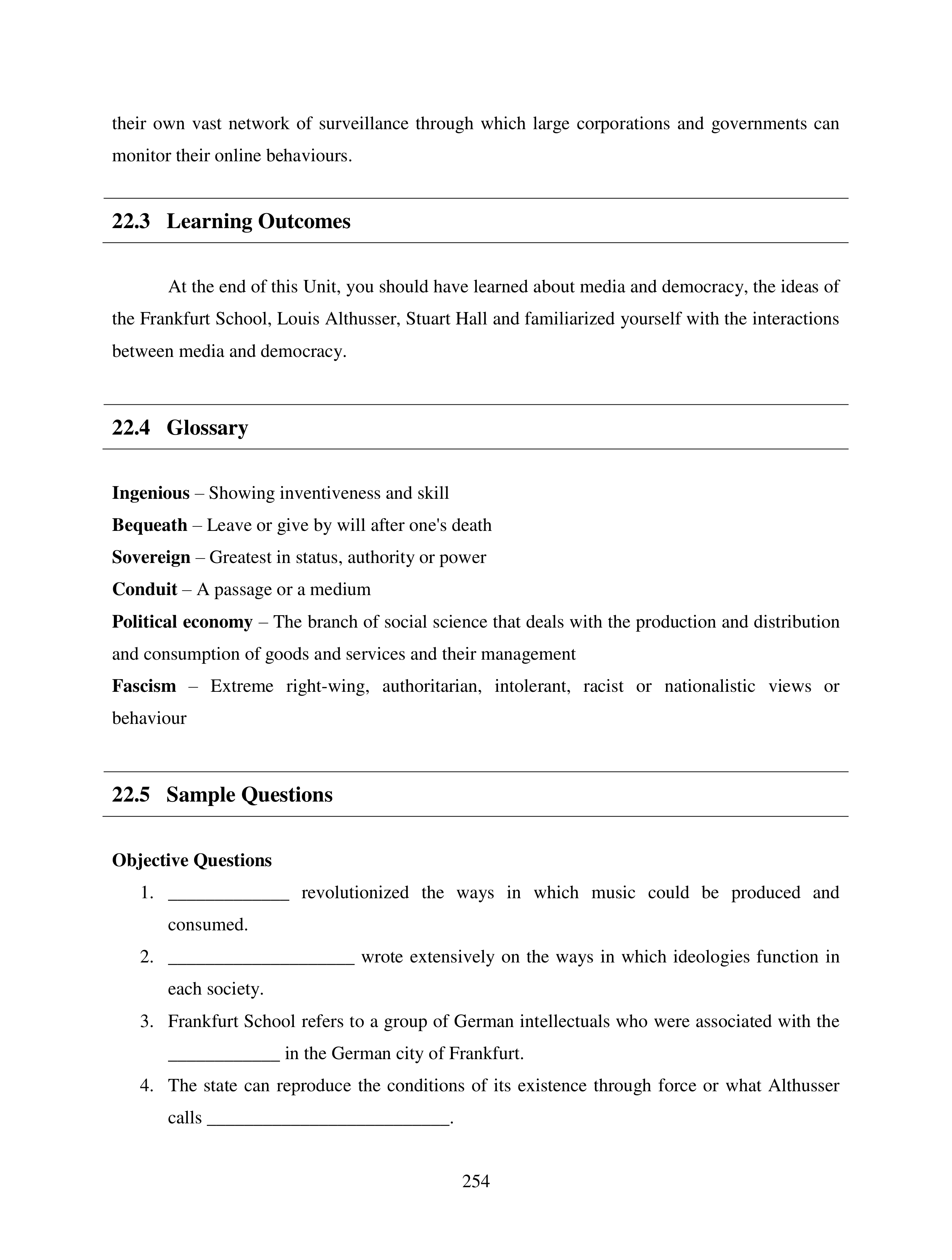 Communication Skills for Media Management — page 254