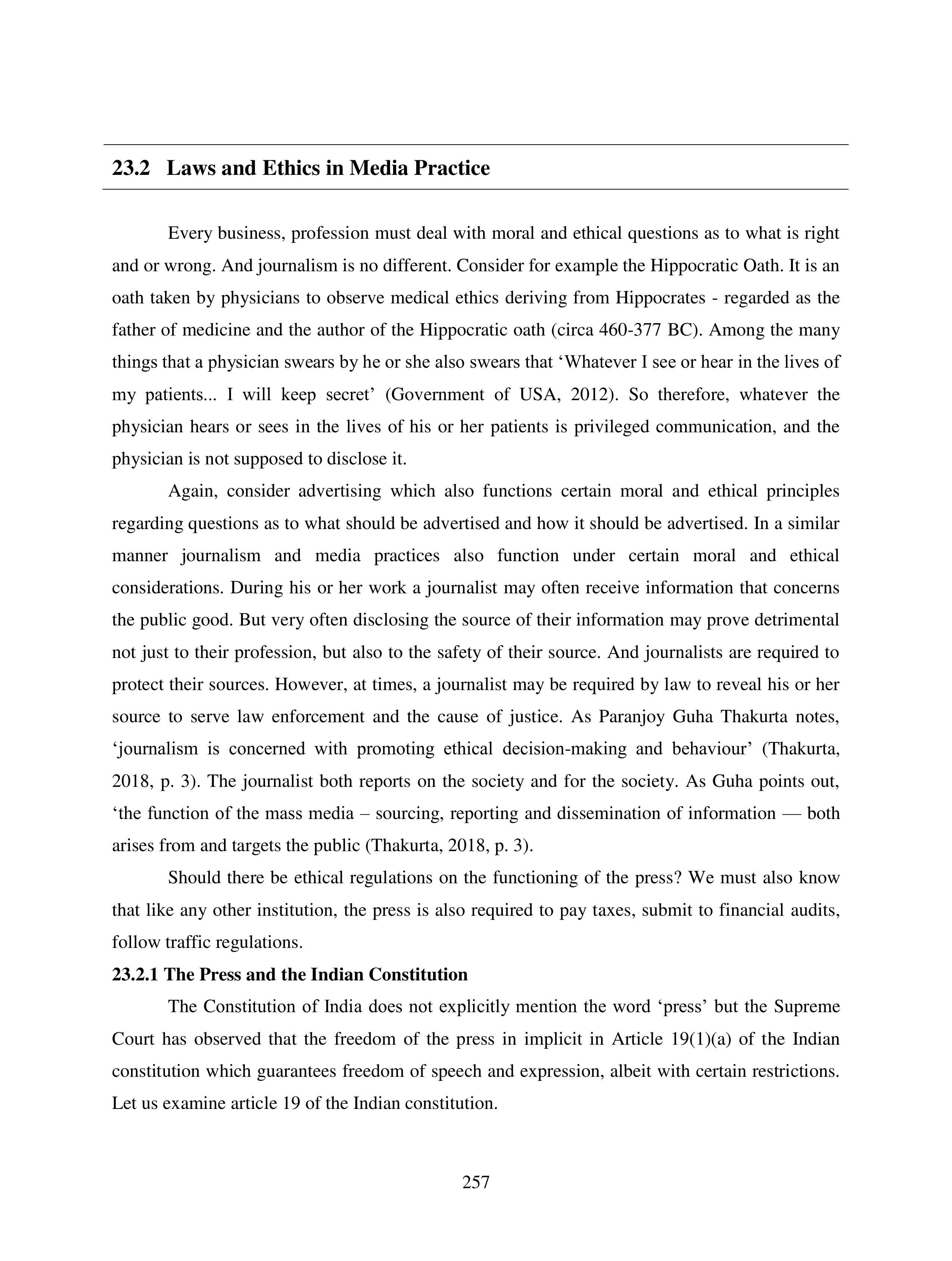 Communication Skills for Media Management — page 257