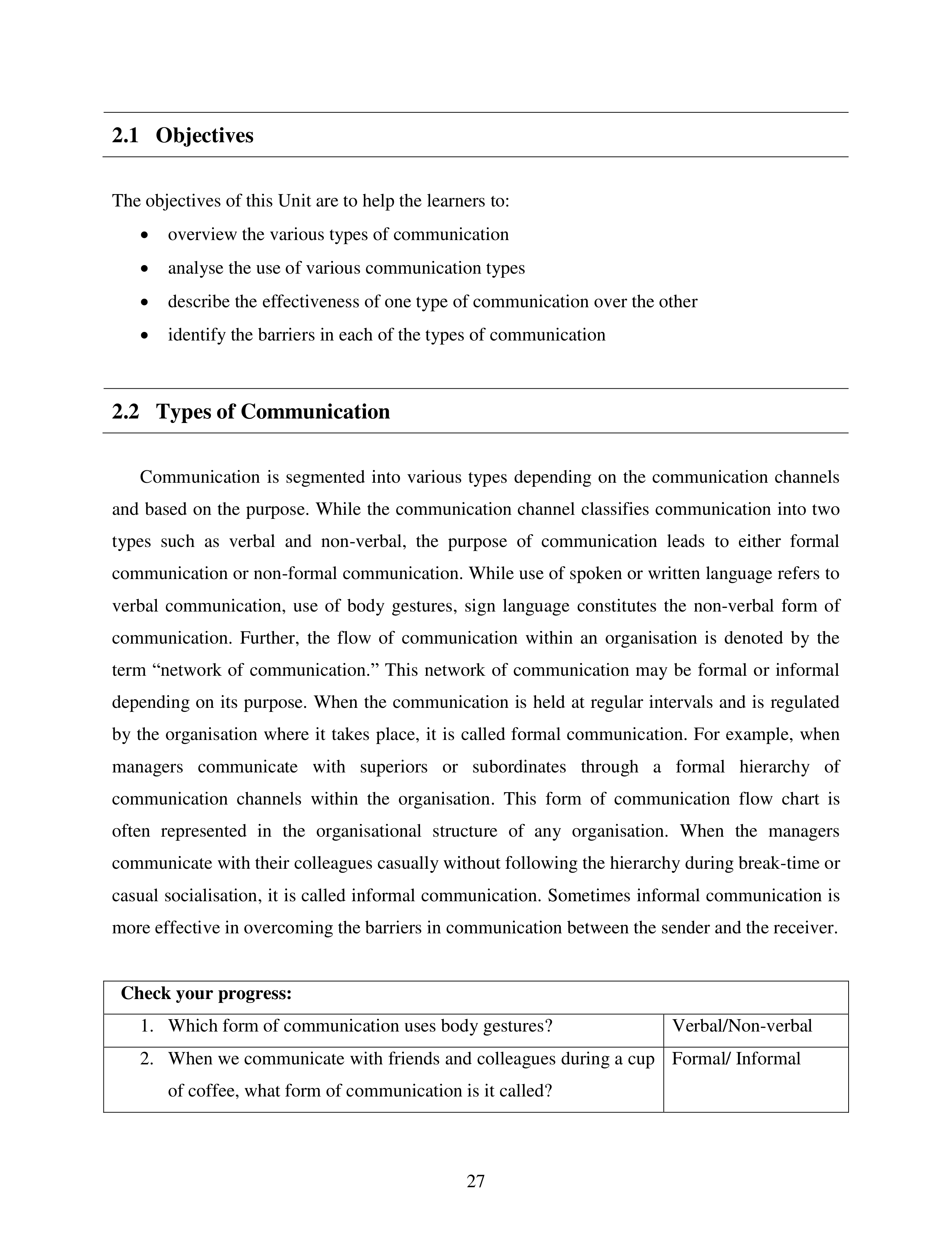 Communication Skills for Media Management — page 27