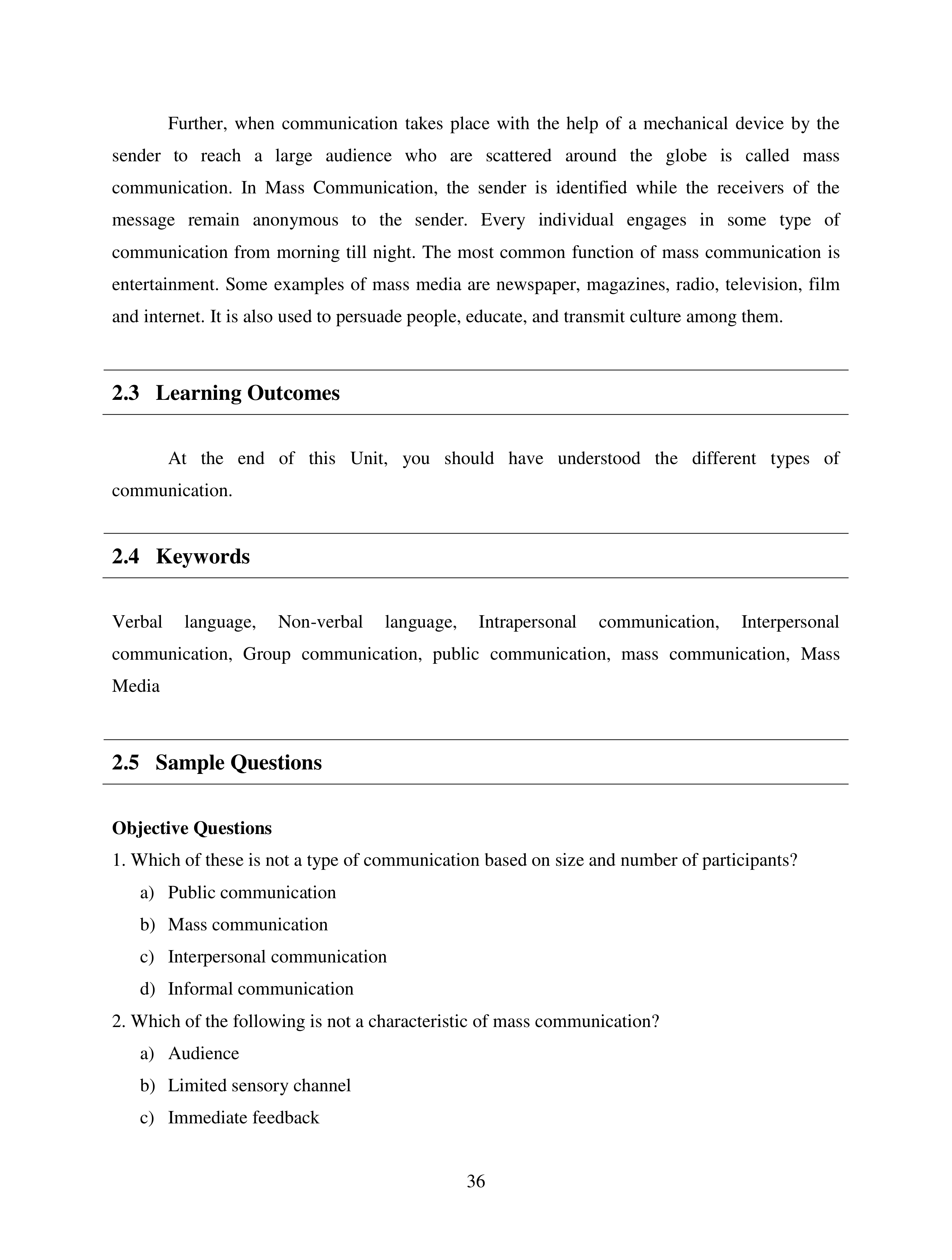Communication Skills for Media Management — page 36