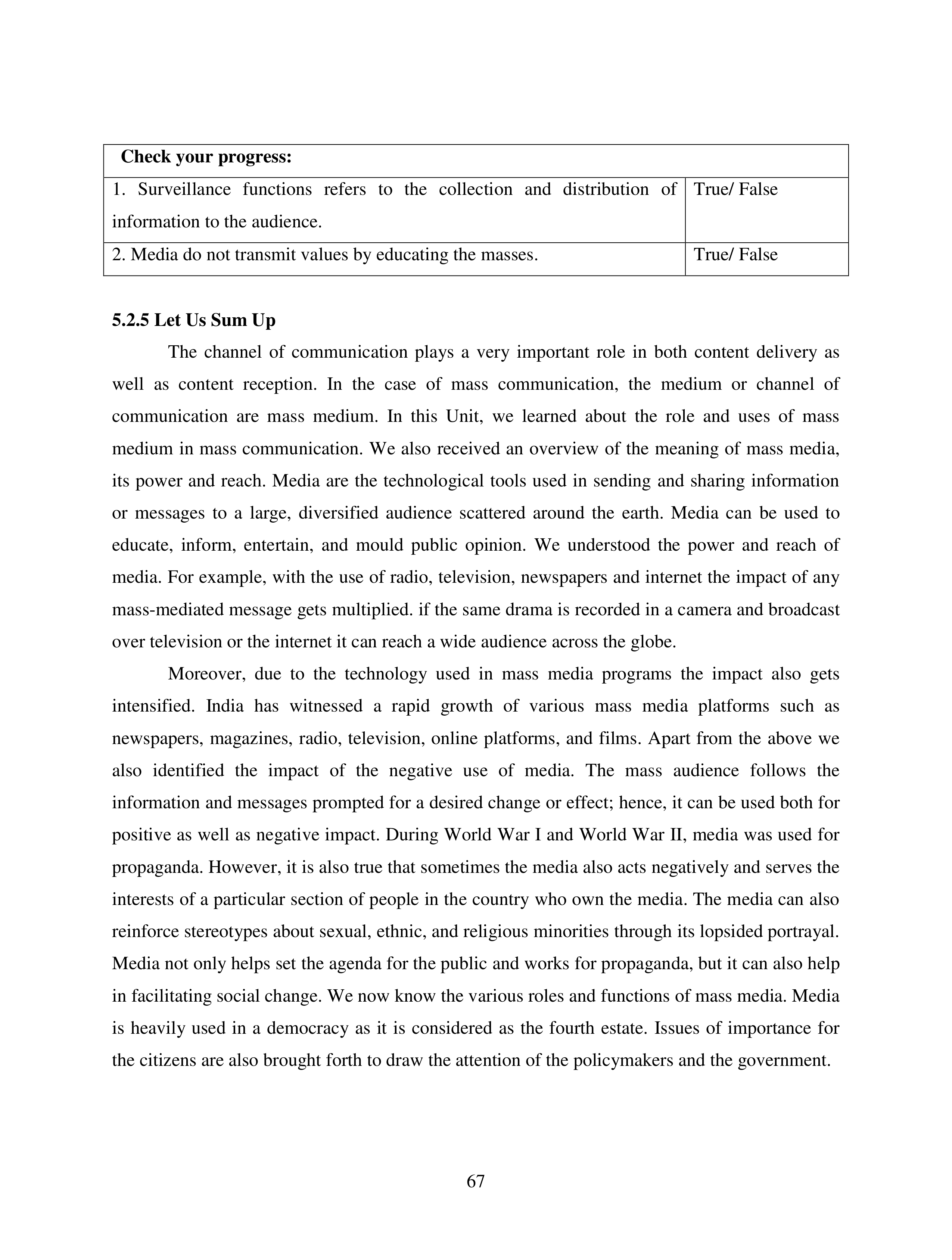 Communication Skills for Media Management — page 67