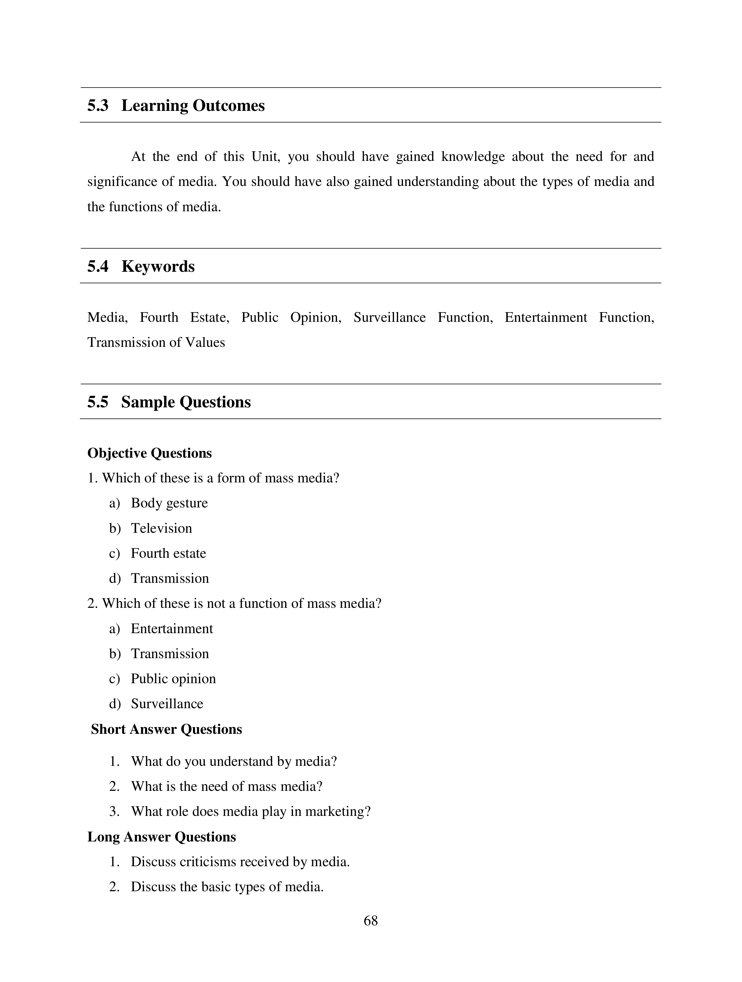 Communication Skills for Media Management — page 68