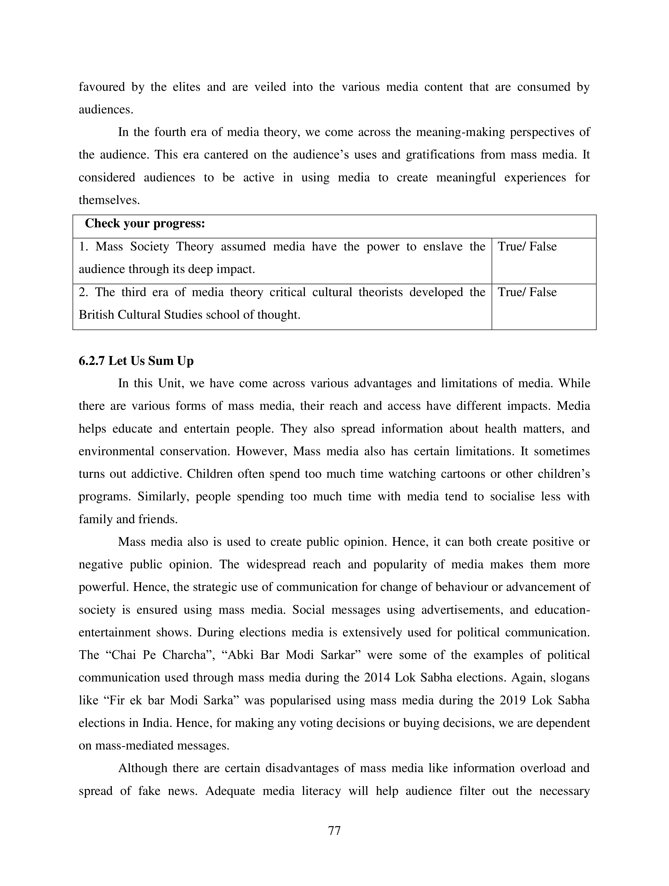 Communication Skills for Media Management — page 77