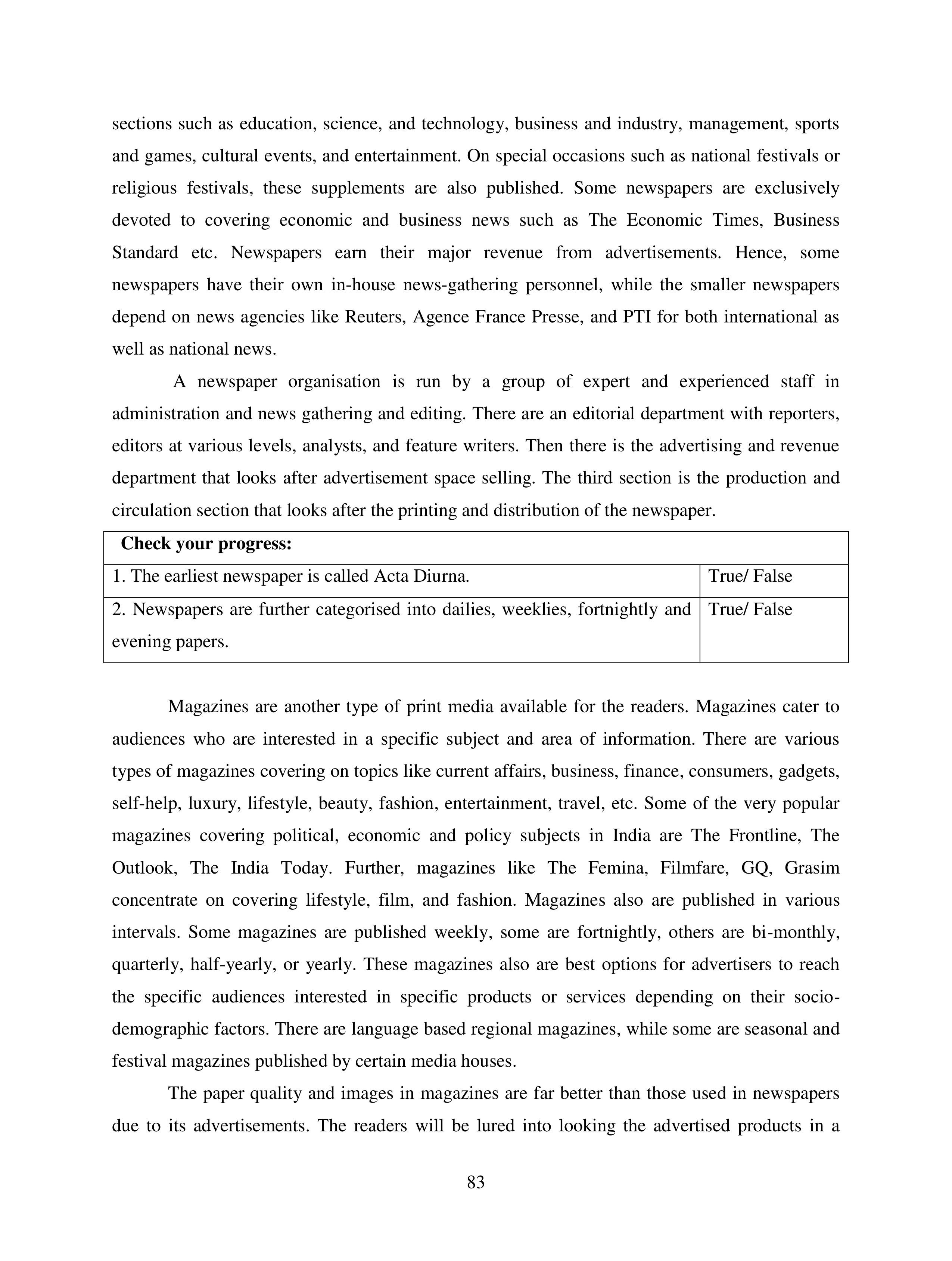Communication Skills for Media Management — page 83