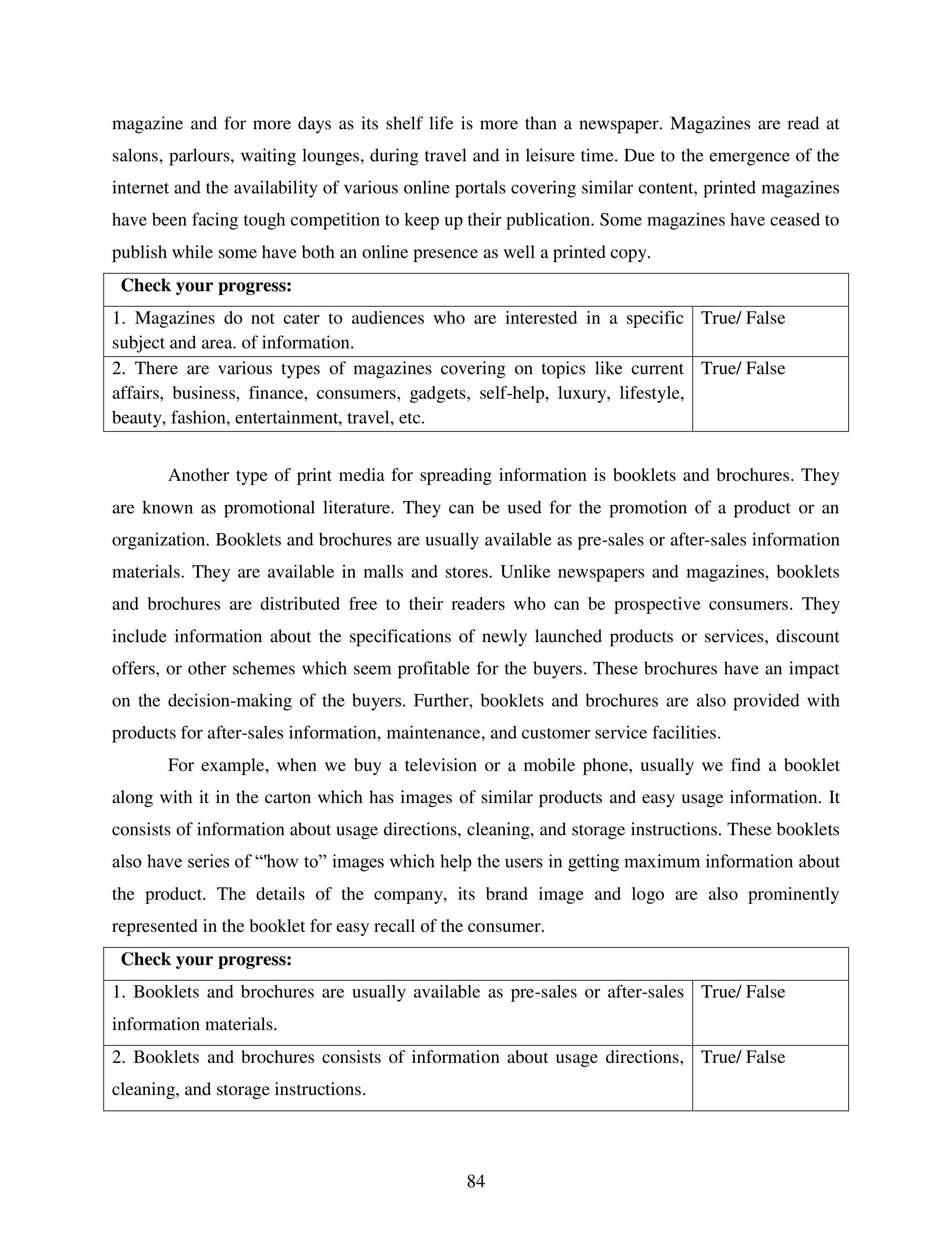 Communication Skills for Media Management — page 84