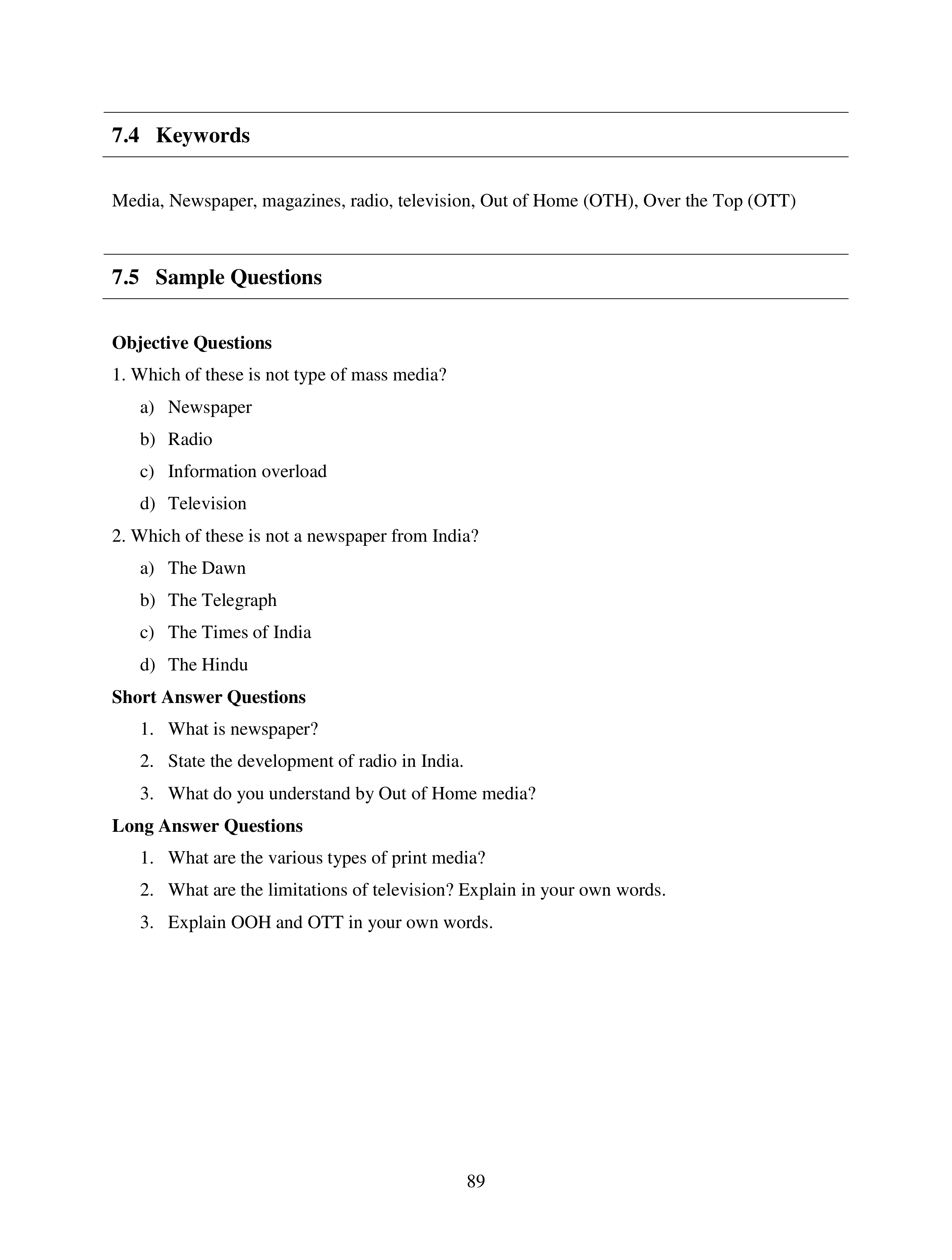 Communication Skills for Media Management — page 89