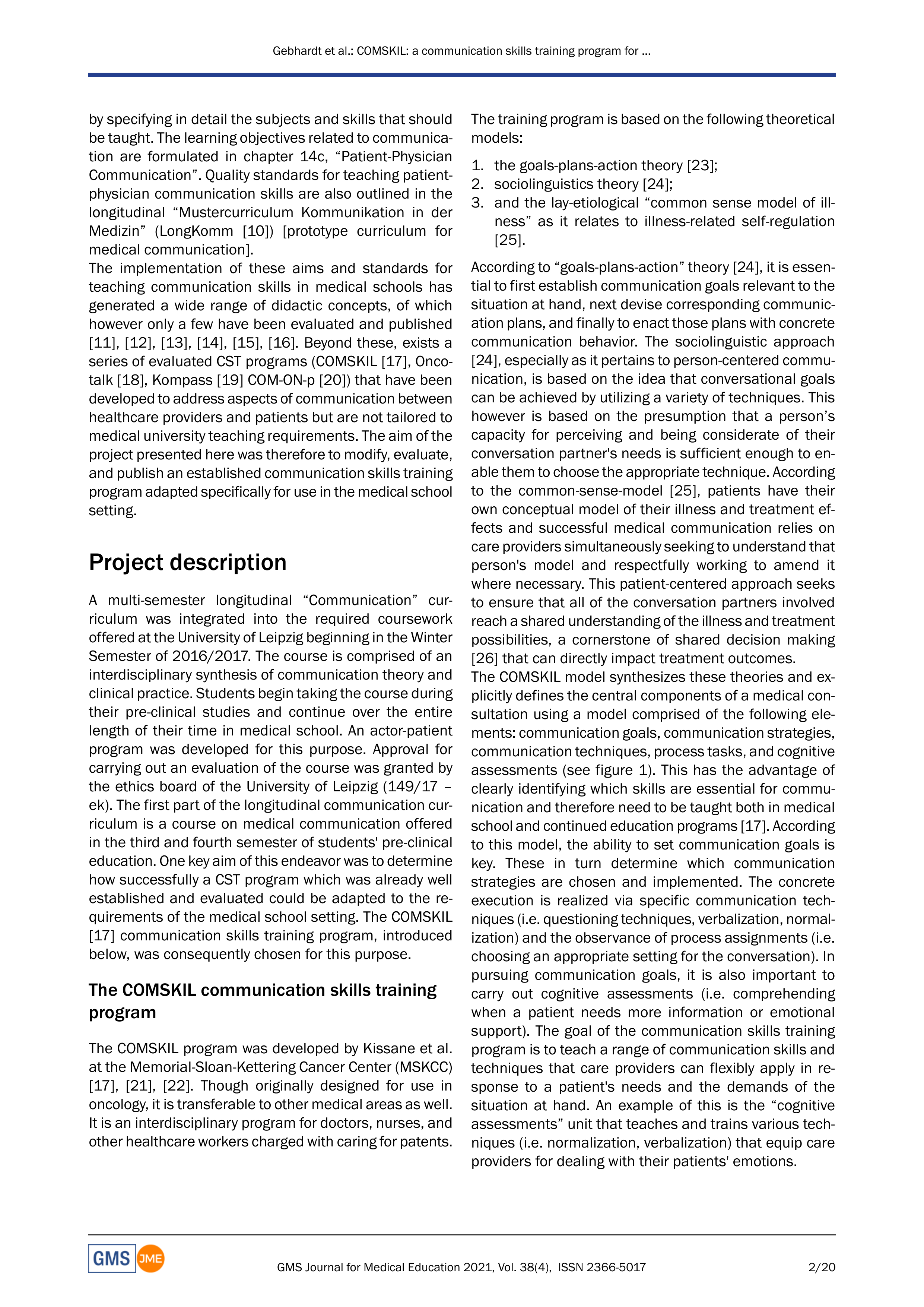 Communication Skills for Medical Students — page 2