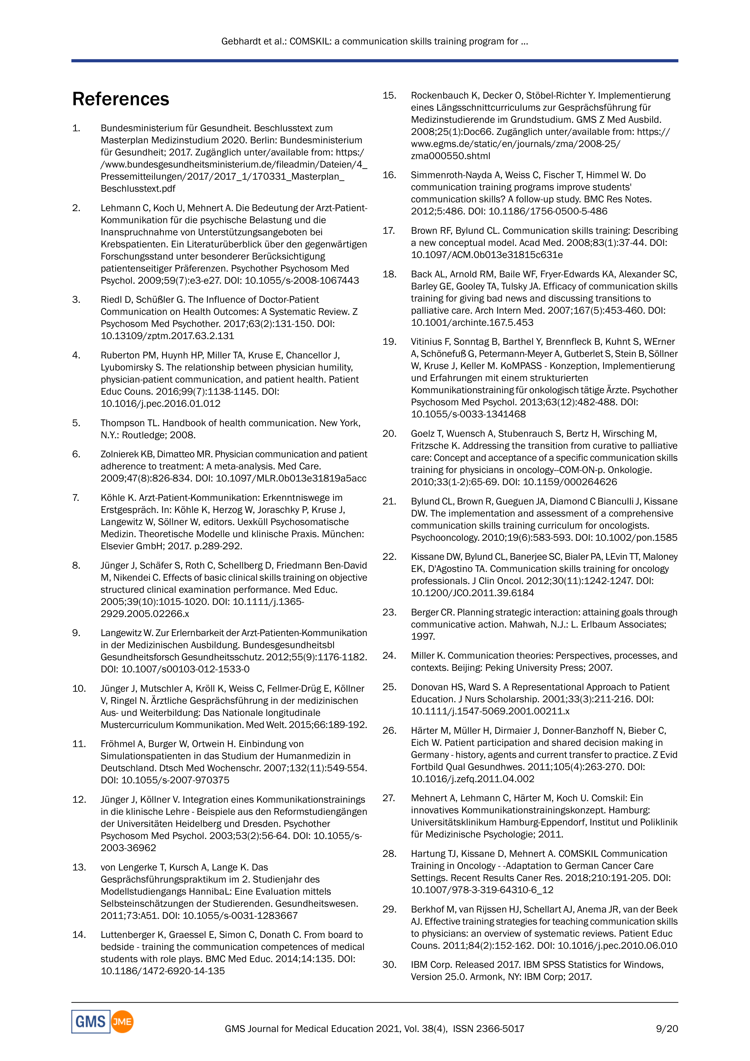 Communication Skills for Medical Students — page 9